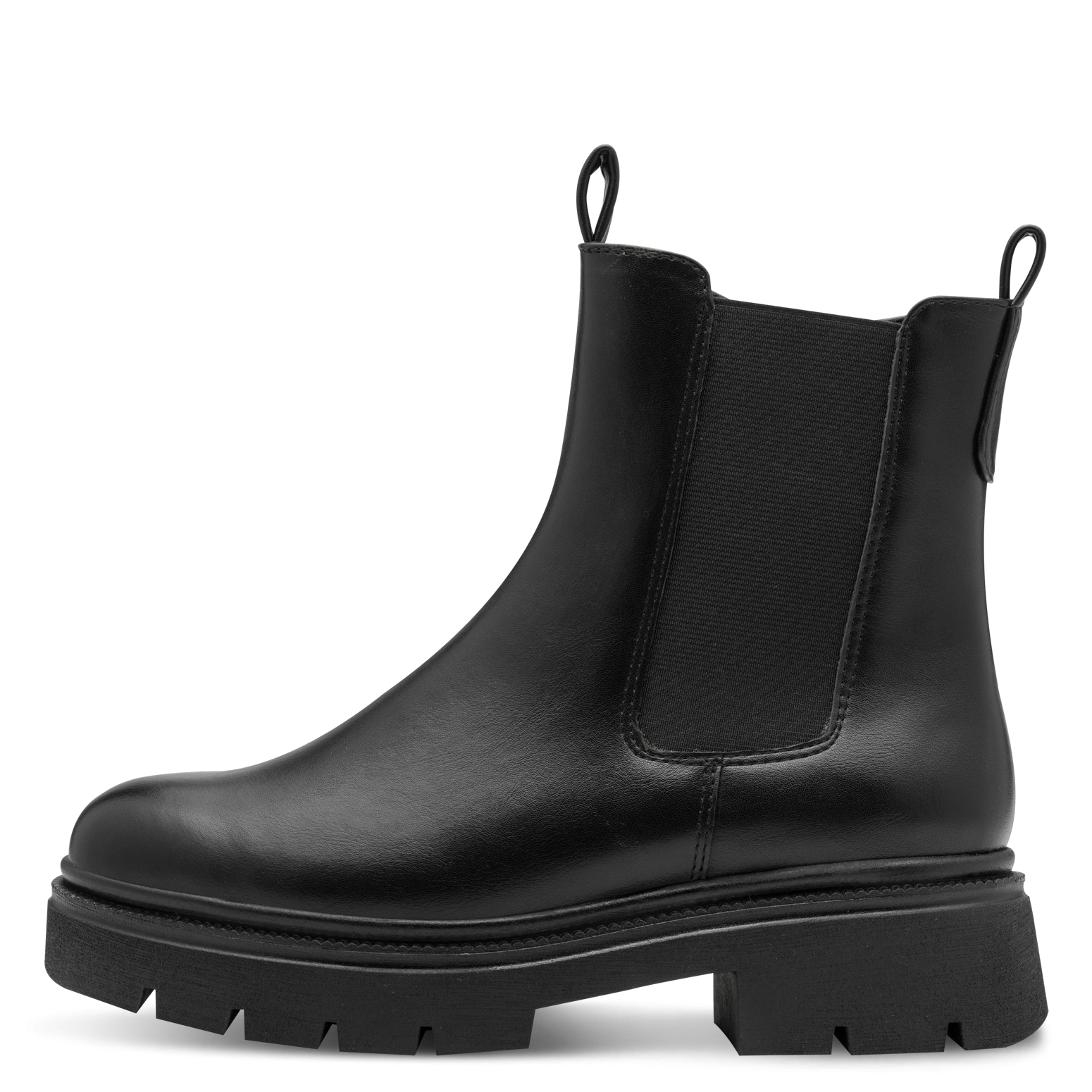 MARCO TOZZI Chelseaboots, Blockabsatz, Stiefelette, Herbstboots, Stretchein günstig online kaufen