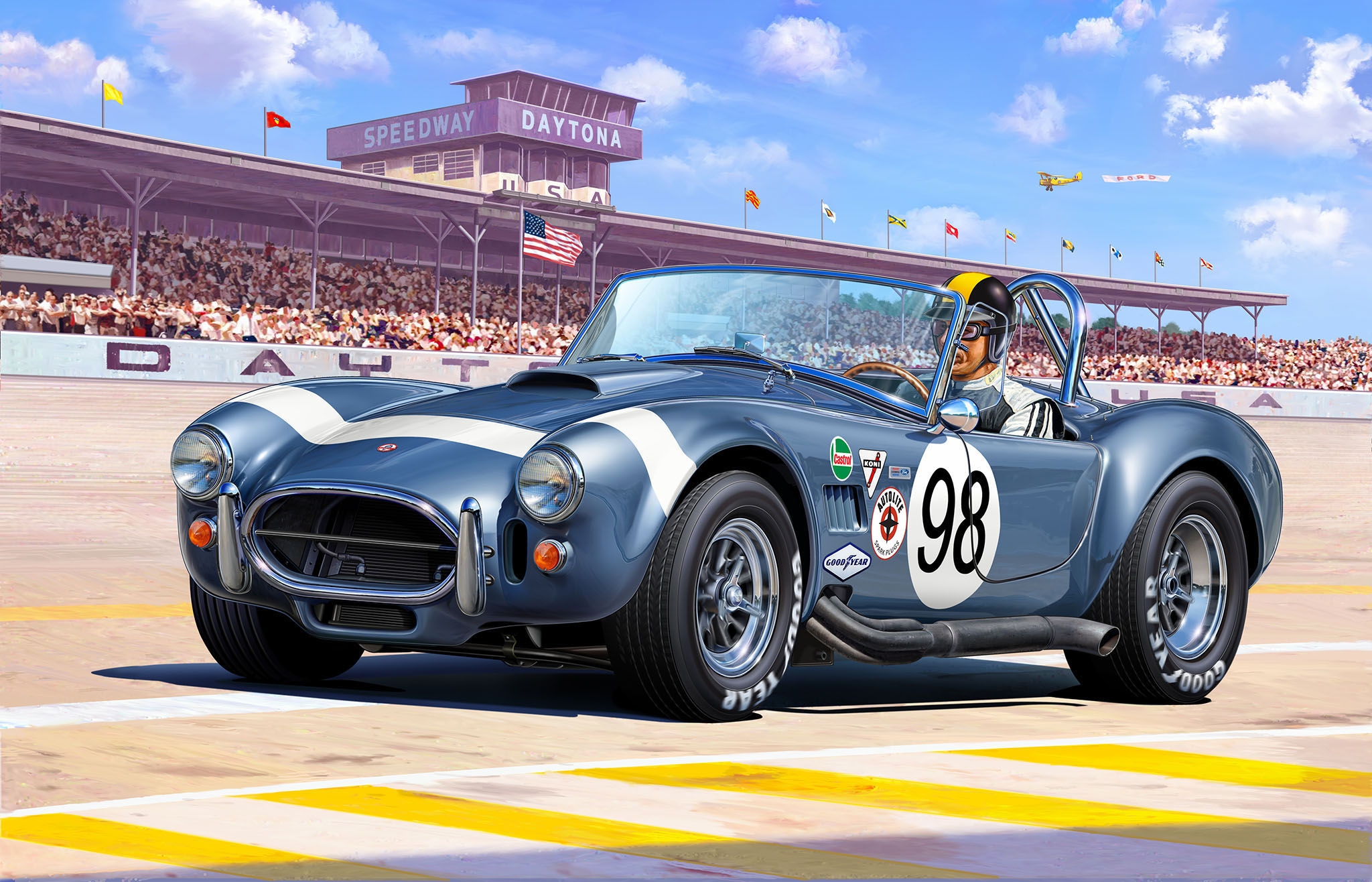 Revell® Modellbausatz »'62 Shelby Cobra 289«, 1:25