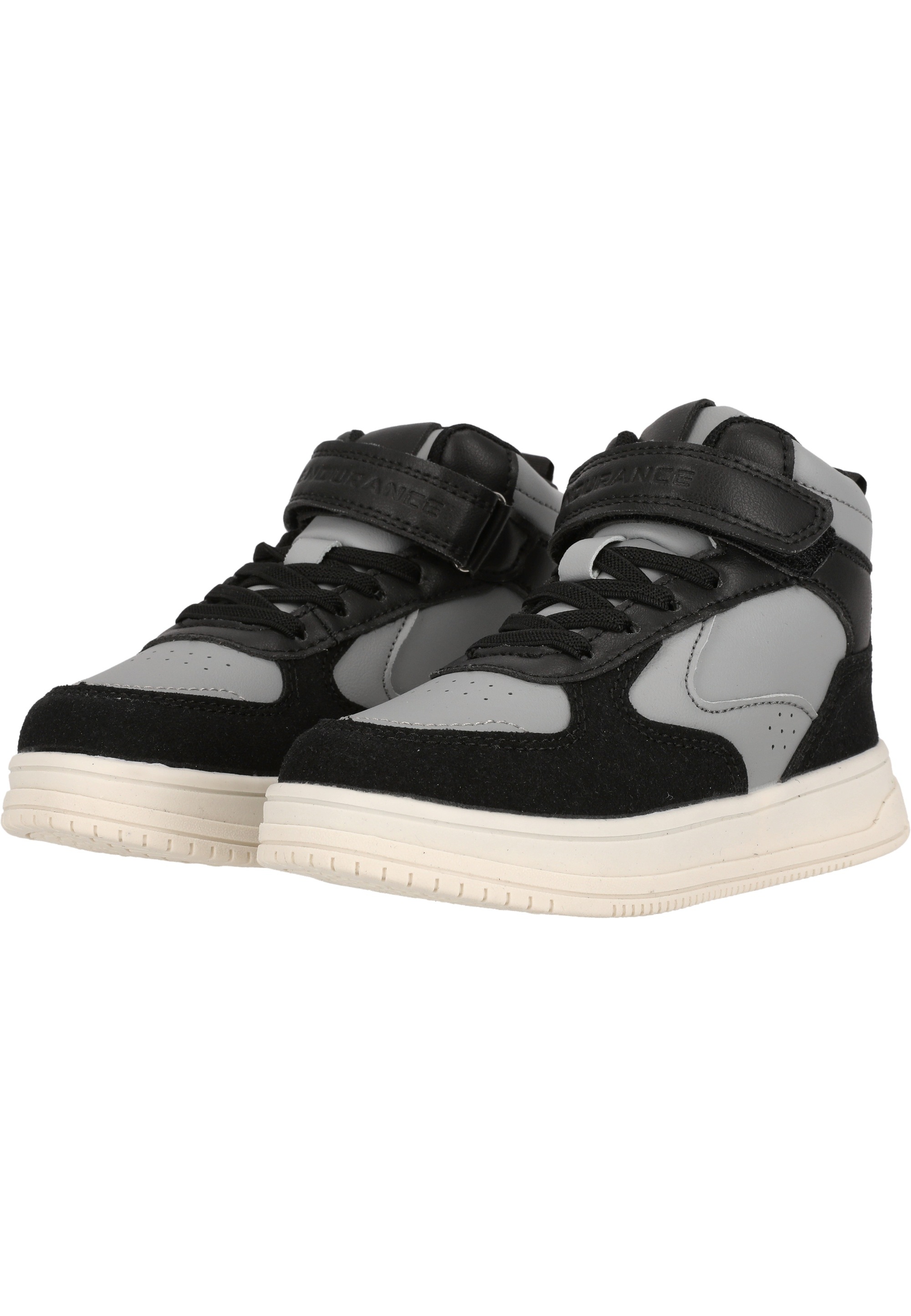 Sneaker ENDURANCE "Daffodil", Kinder, Gr. 33, schwarz, Polyurethane, Schuhe Sneaker, mit einfachem Klettverschluss 3