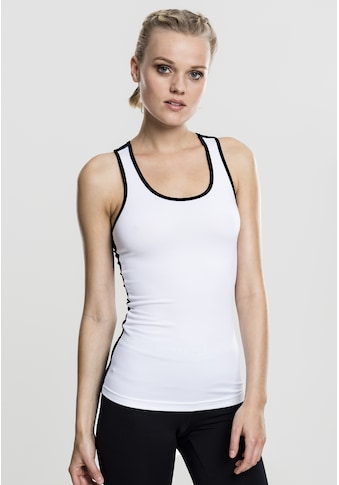 Muskelshirt »Urban Classics Damen Ladies Sports Top«, (1 tlg.)