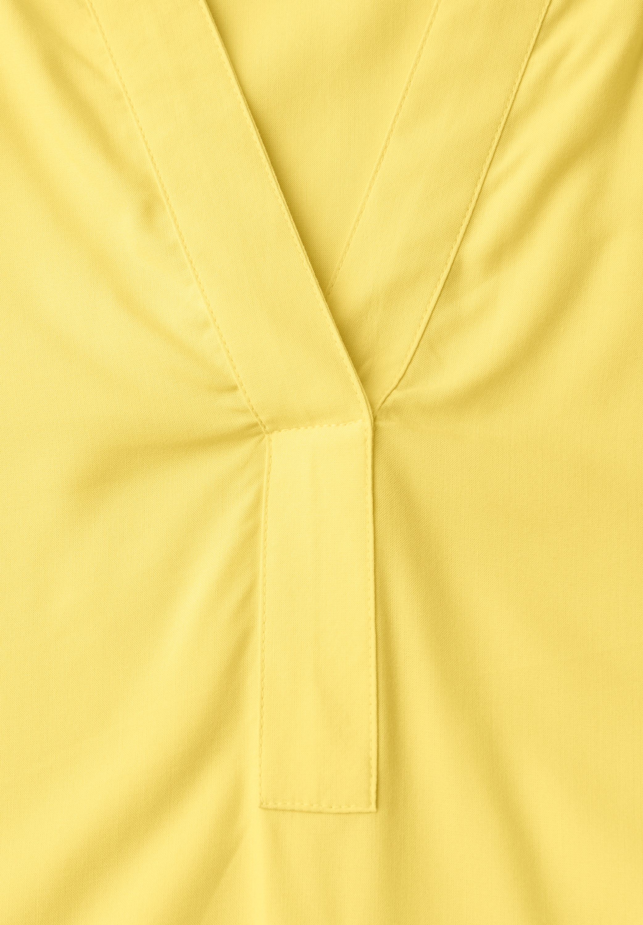 STREET ONE Langarmbluse Tunika mit Splitneck