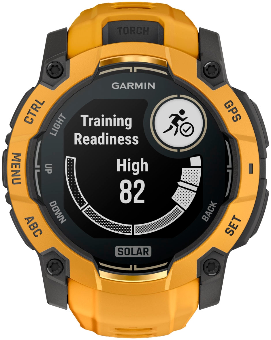 Garmin Smartwatch »Instinct 3 Solar - 50 mm«(/ 1,3 ″)