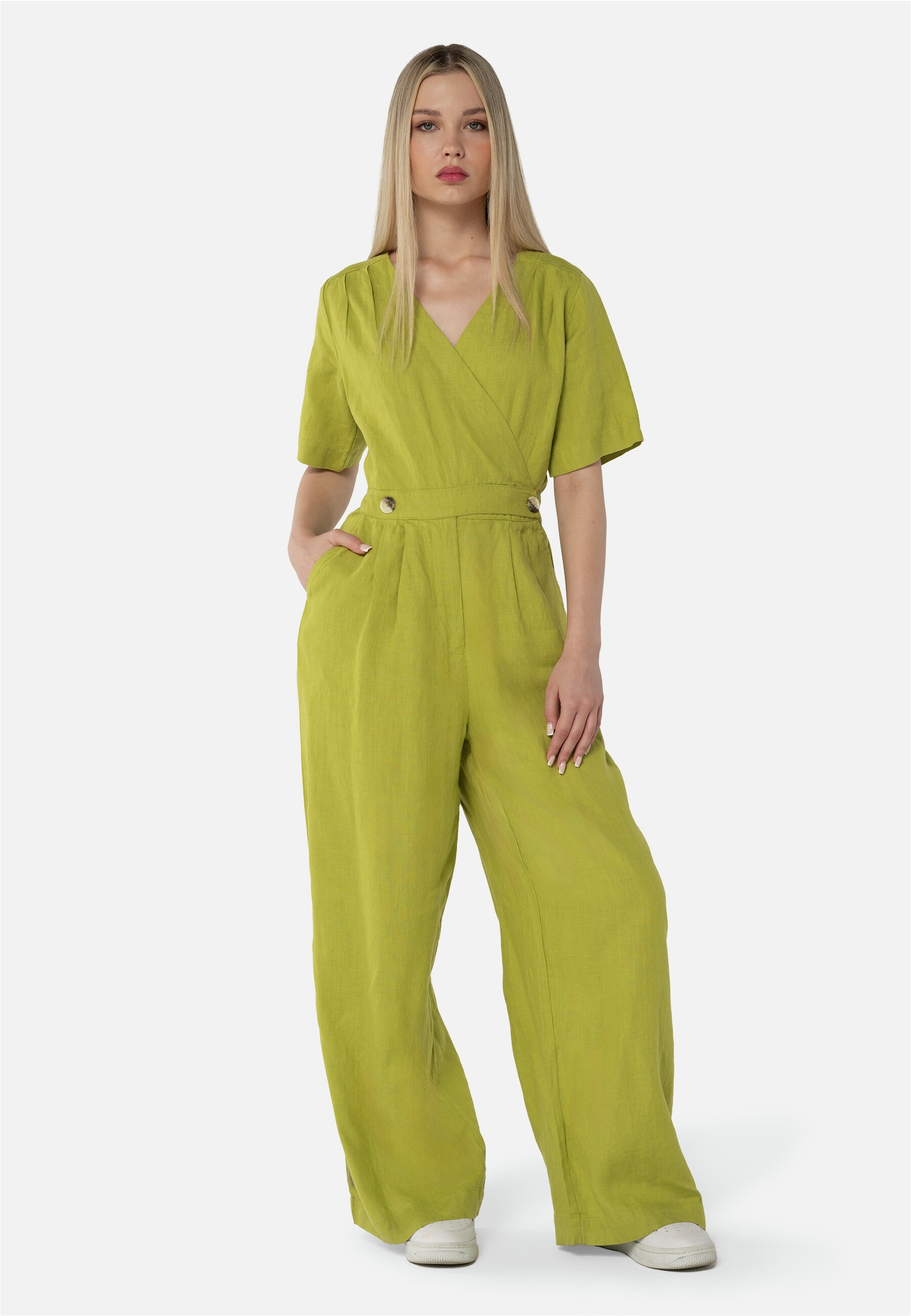 freshlions Jumpsuit »Kira«, im klassischen Design