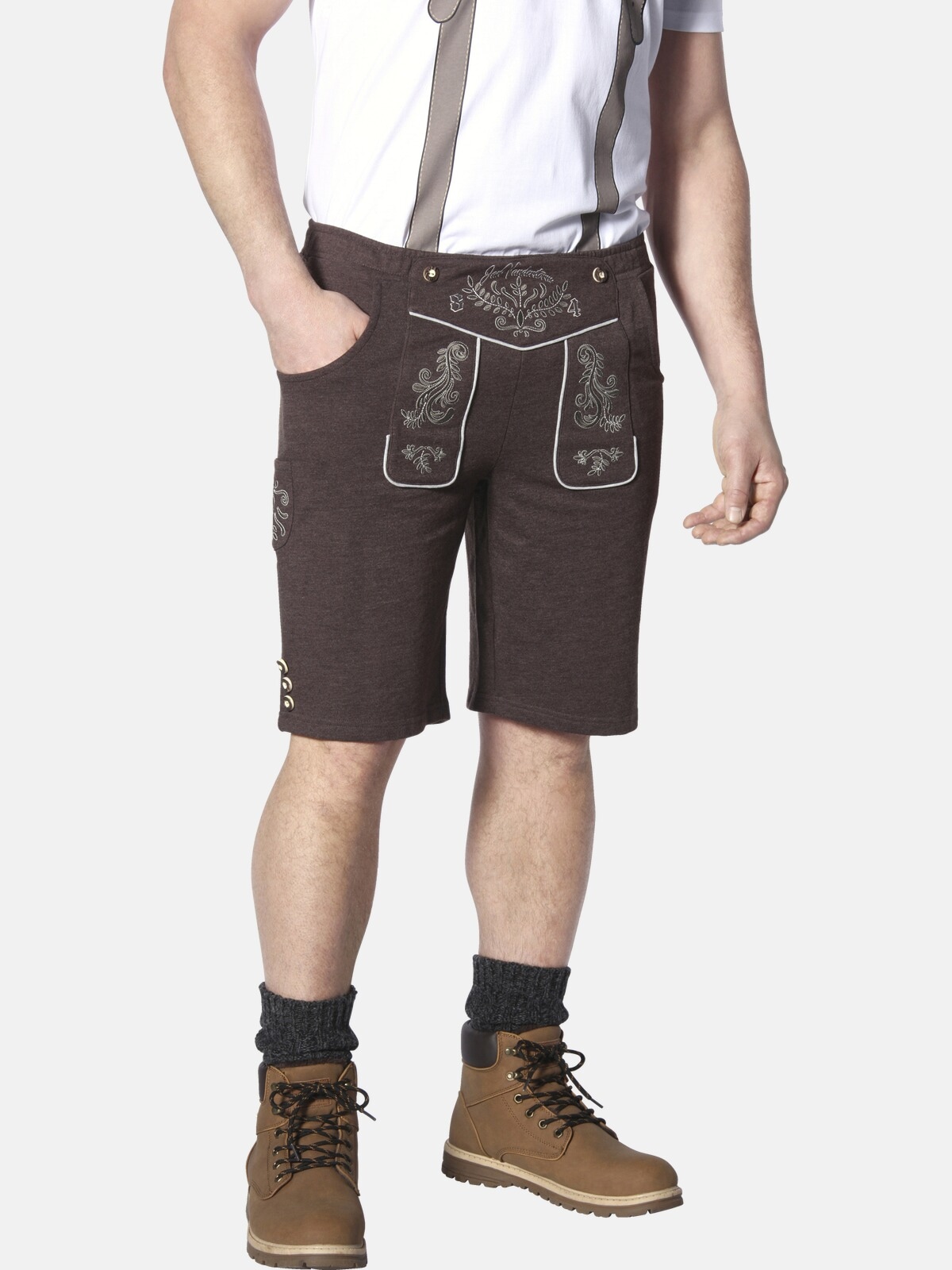 Jan Vanderstorm Sweatbermudas "Sweatbermuda DENNIK", (1 tlg.), im Oktoberfe günstig online kaufen