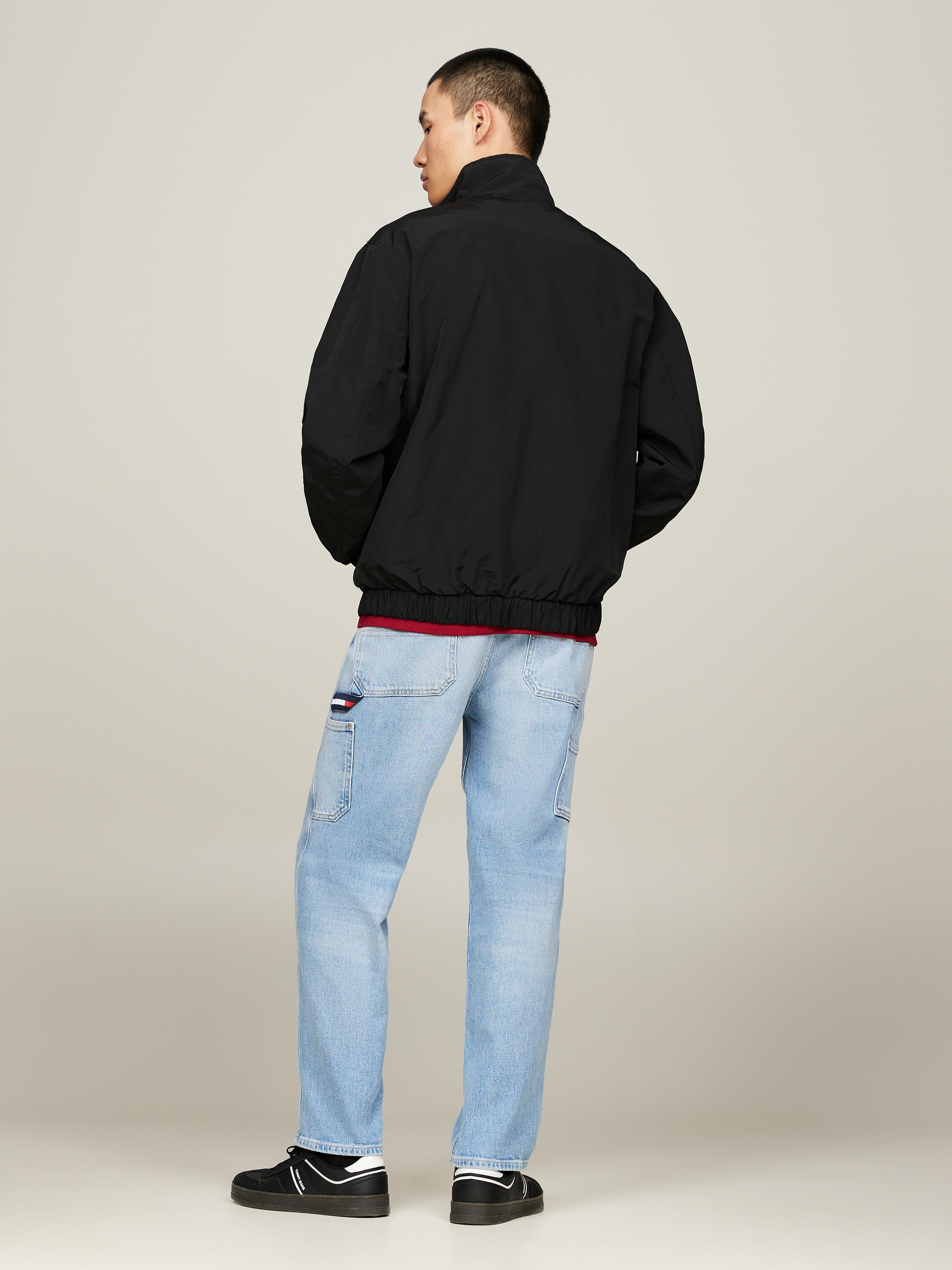 Tommy Jeans Plus Collegejacke »TJM ESSENTIAL JACKET EXT«, Große Größen und Logostickerei