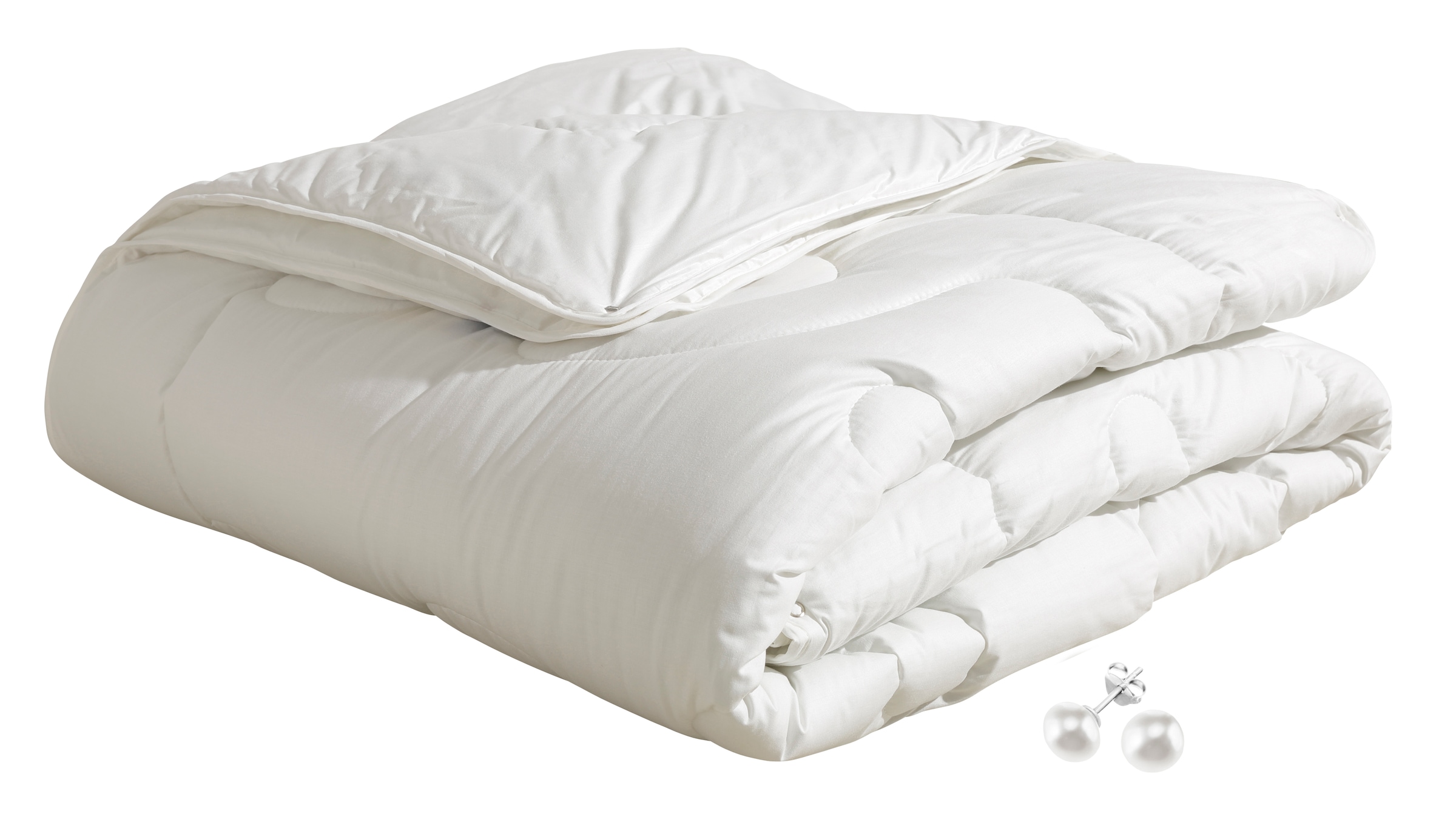 Beco Kunstfaserbettdecke "Aerelle™ Blue "Gold" NEUHEIT Bettdecke mit Gratis günstig online kaufen