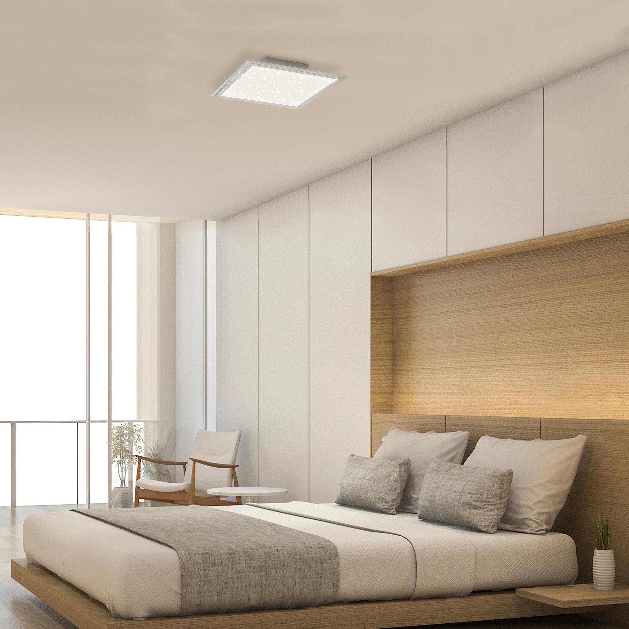 Briloner Leuchten LED Panel »PALLAS« mit Fernbedienung