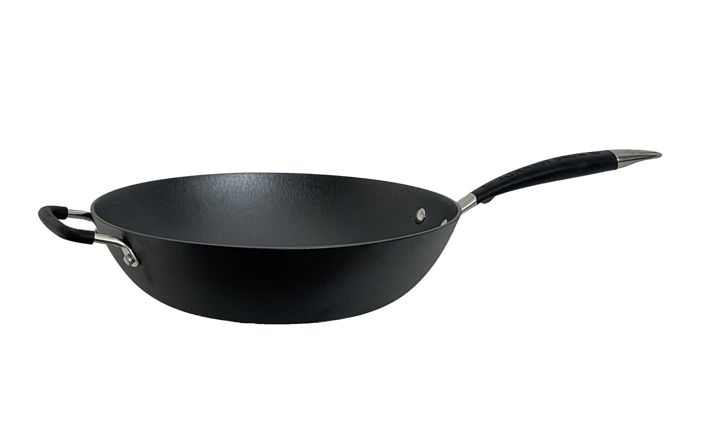 Ronneby Bruk Wok "Ultra Light Wok-Pfanne, mit silikonummanteltem Griff" Gusseisen 1 tlg.