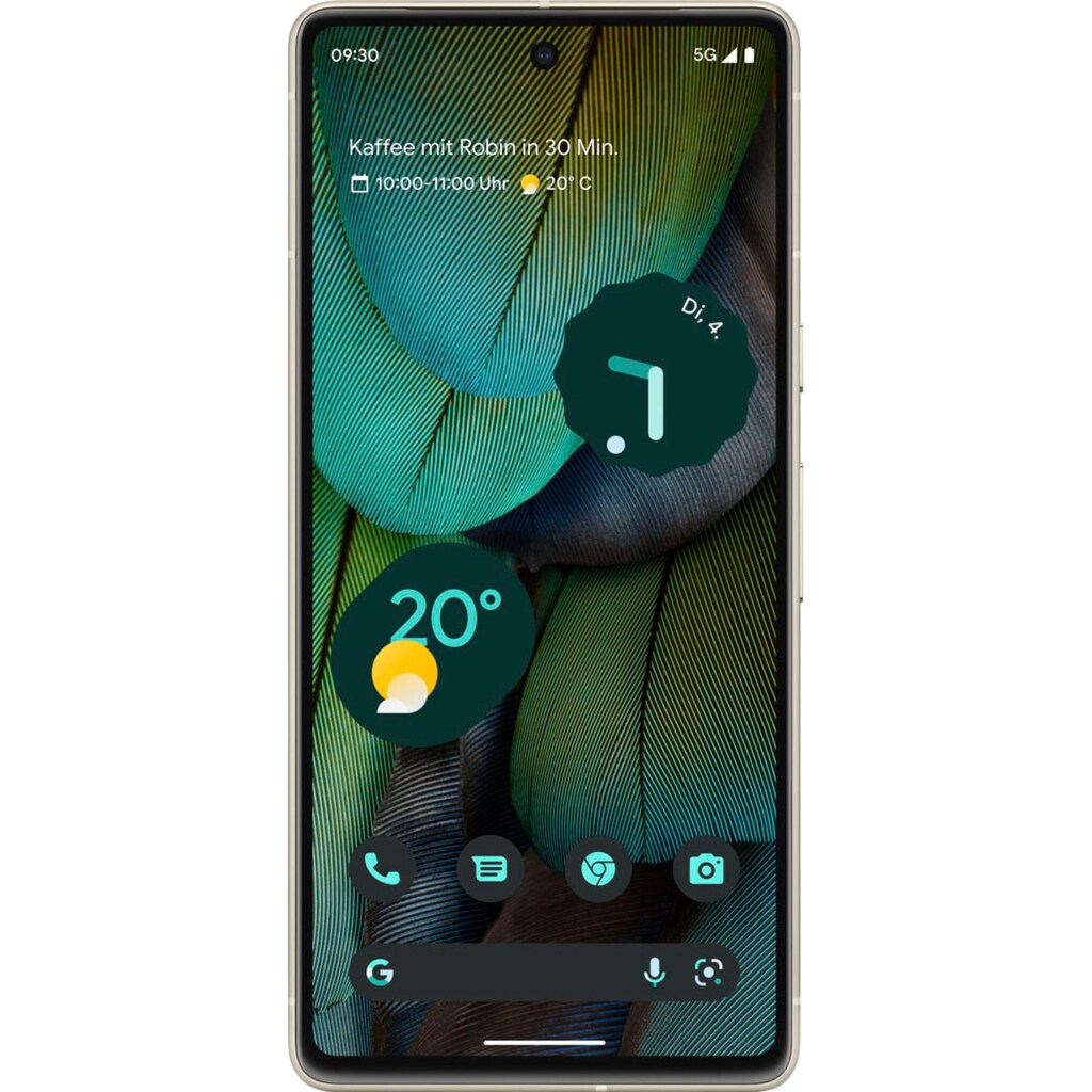 Google Smartphone »Pixel 7«, Lemongrass, 16,05 cm/6,3 Zoll, 256 GB Speicherplatz, 50 MP Kamera
