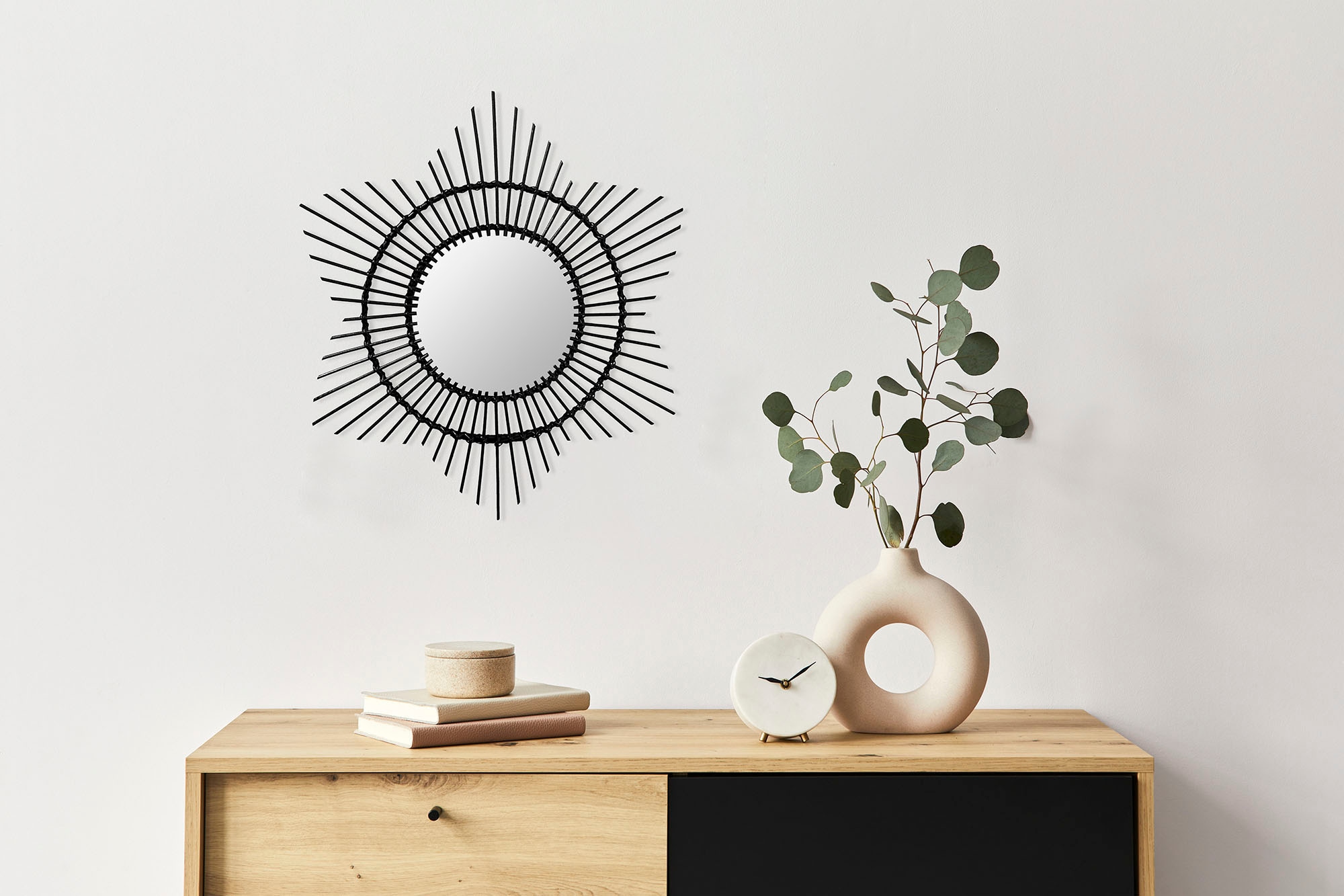 Kayoom Wandspiegel "Rattan Spiegel Aina 425" günstig online kaufen