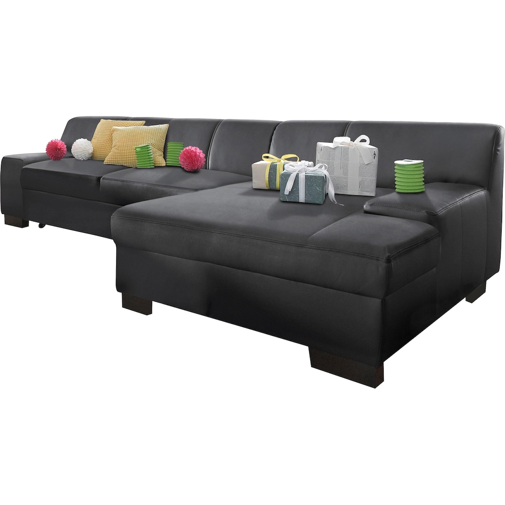 DOMO collection Ecksofa »Norma L-Form«