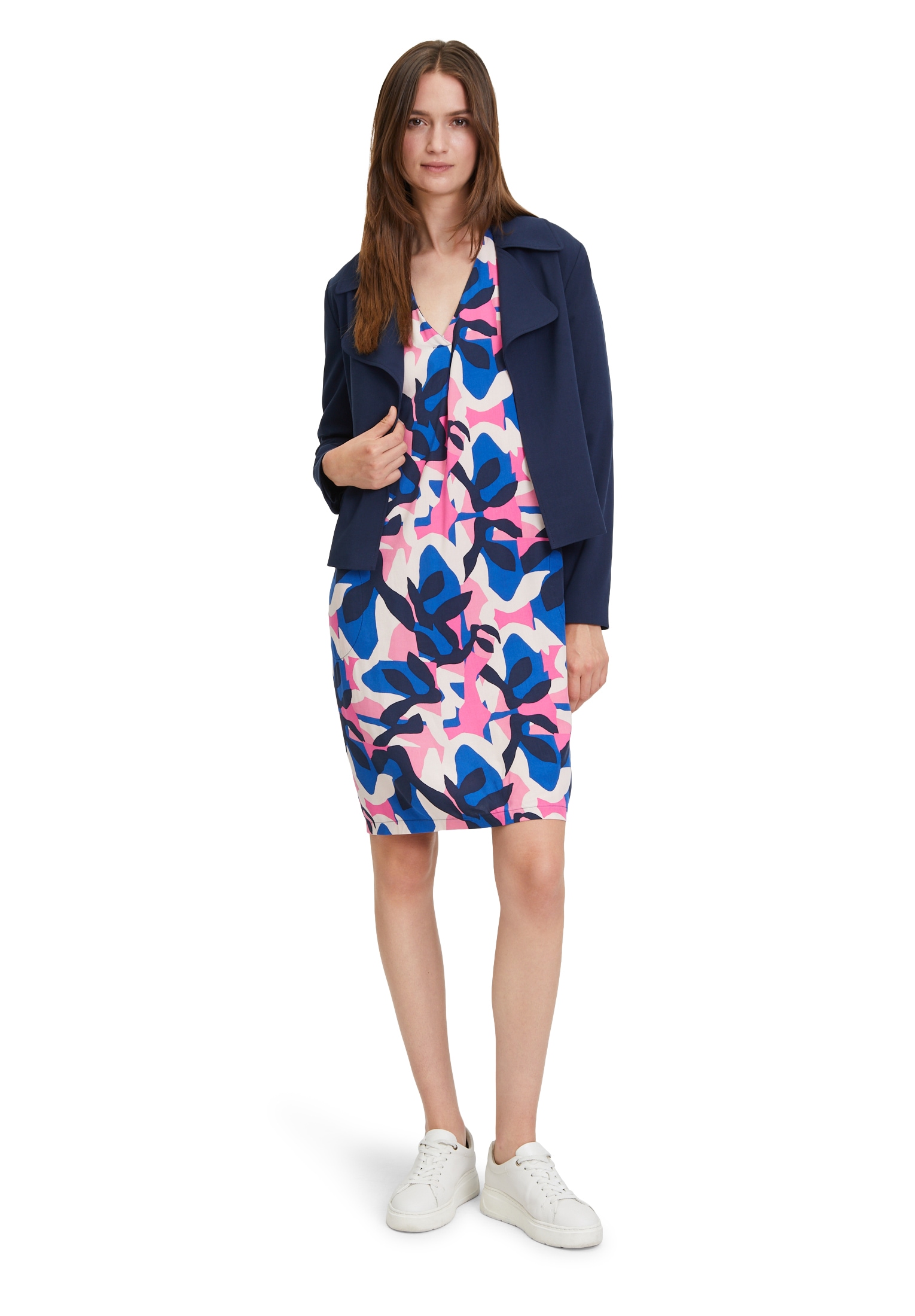 Betty&Co Jackenblazer »Betty & Co Damen Casual-Jacke mit Kragen«, Taschen