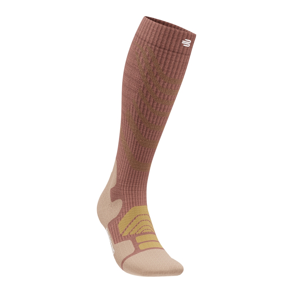 Bauerfeind Sportsocken "OUTDOOR MERINO COMPRESSION SOCKS" mit Kompressionszonen