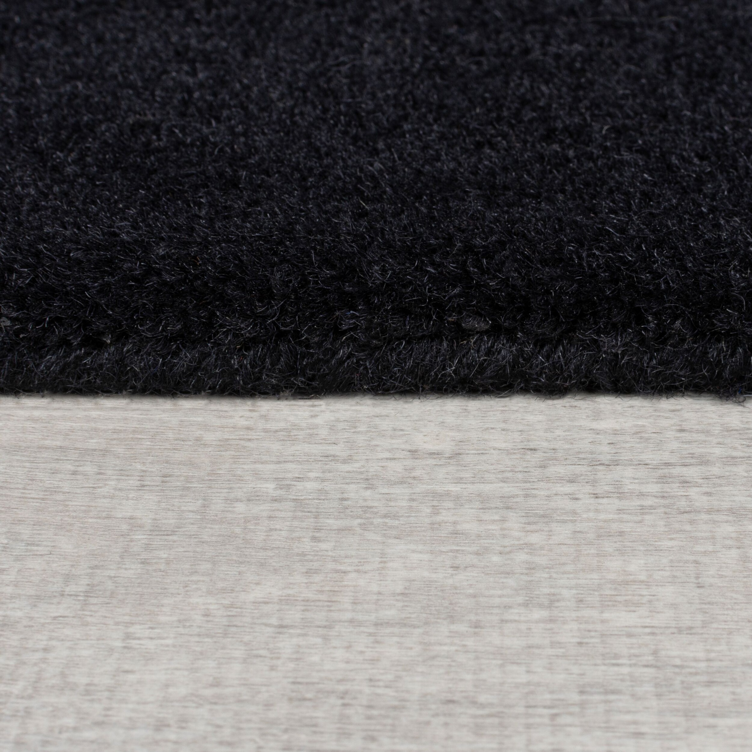 Wollteppich FLAIR RUGS "Abstract Collage, 100% Wolle", monochrom, B:200cm H:11mm L:290cm, Wolle, Teppiche, Karo Design, Patchwork, modern, mehrfarbig, Wohnzimmer, Schlafzimmer 2