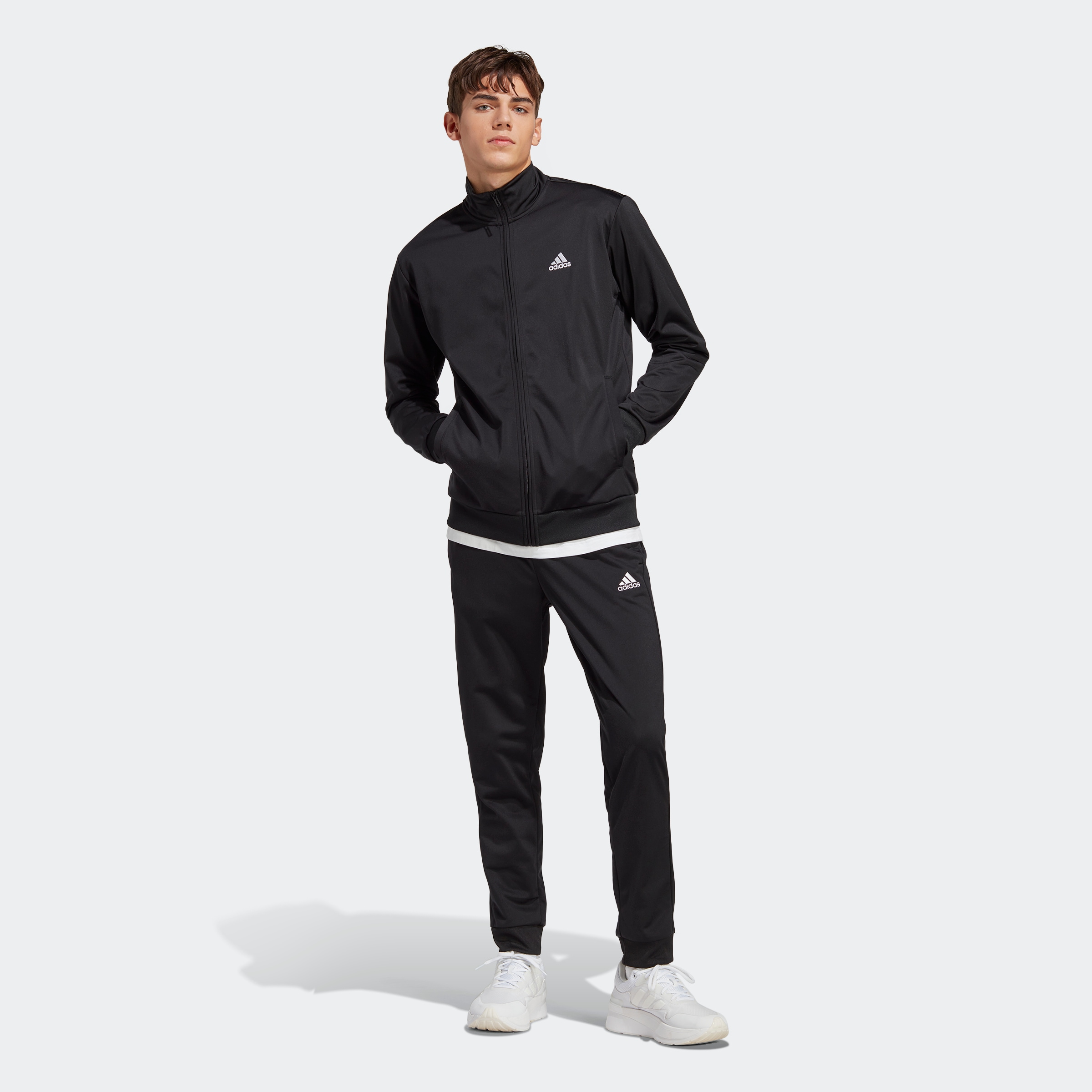 adidas Sportswear Trainingsanzug "LINEAR LOGO TRICOT", (2 tlg.) günstig online kaufen