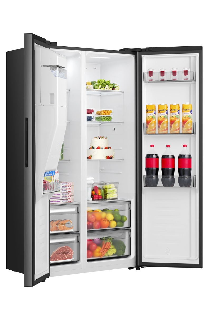 Hisense Side-by-Side »RS5P528STFE« 178,6 cm hoch 91,1 cm breit