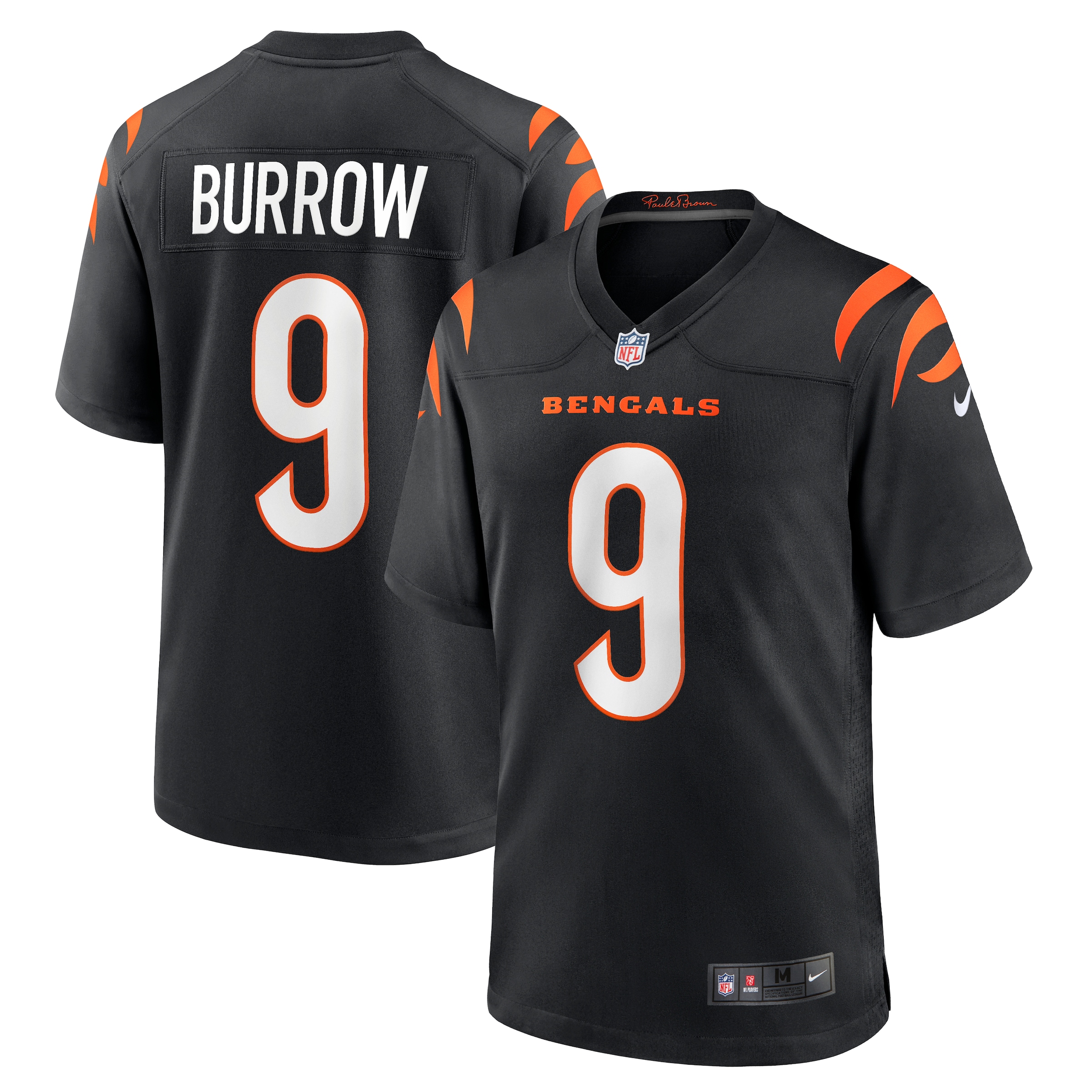 Nike Footballtrikot "Nike Trikot Cincinnati Bengals NFL Home Game Jersey Burrow 9"