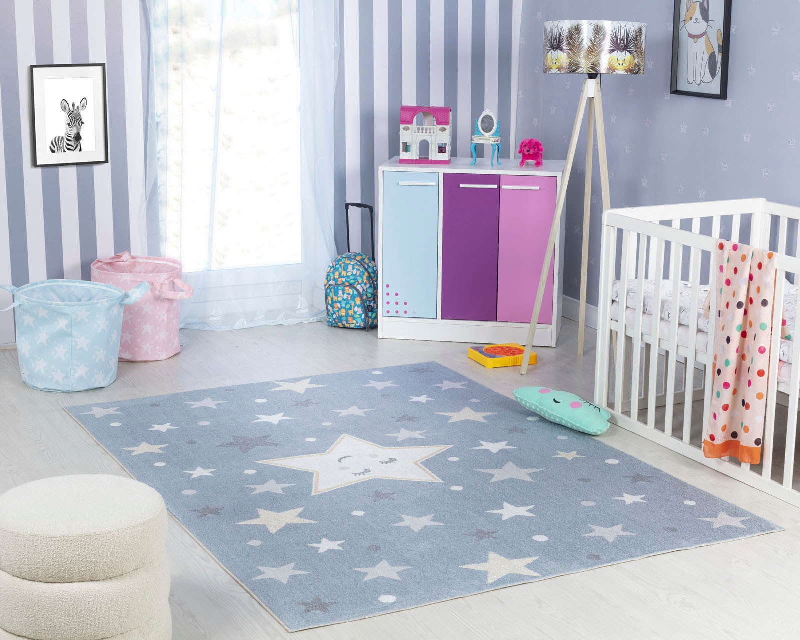 Surya Kinderteppich »BEED« rechteckig 6 mm a...