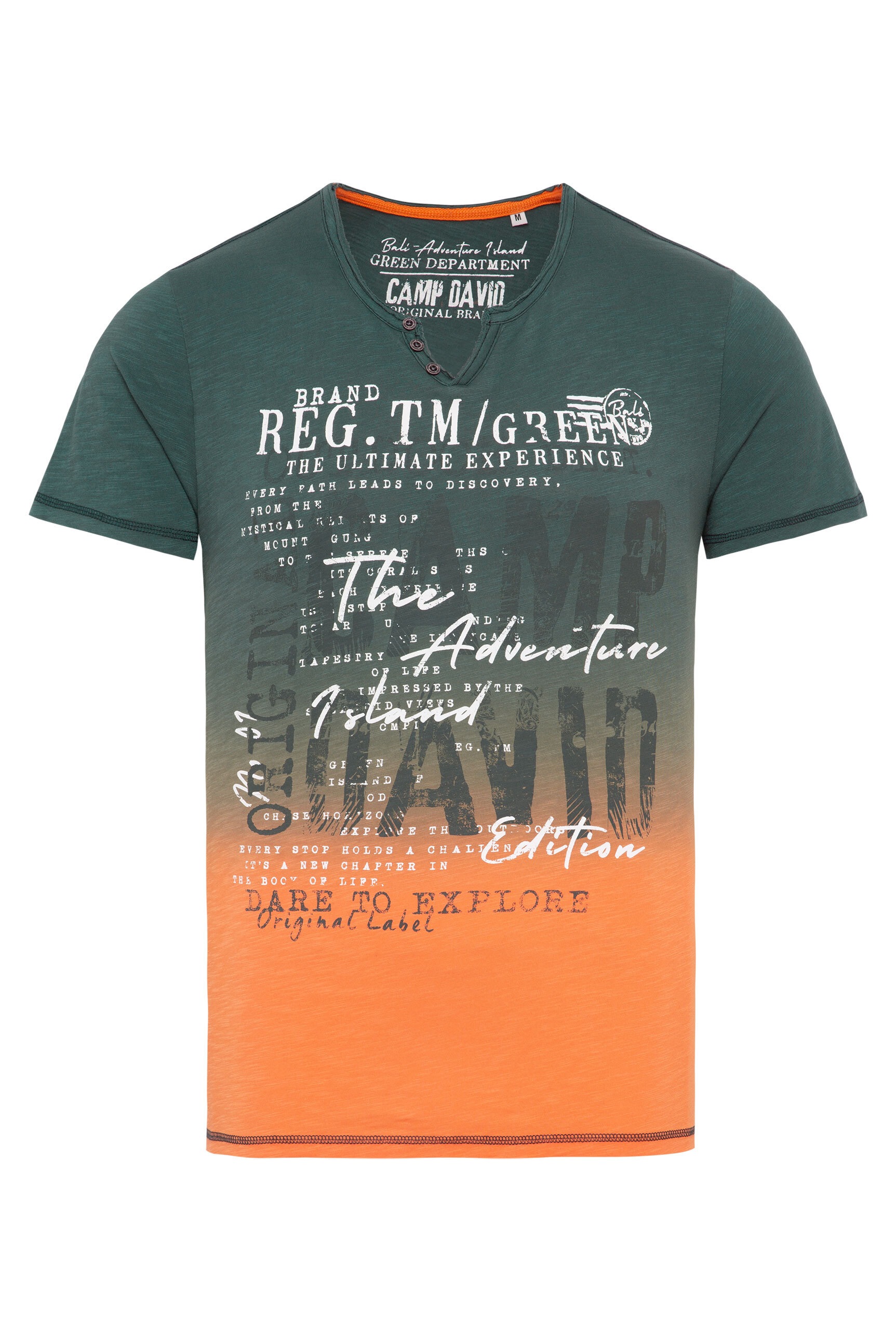 CAMP DAVID Rundhalsshirt aus Baumwolle günstig online kaufen