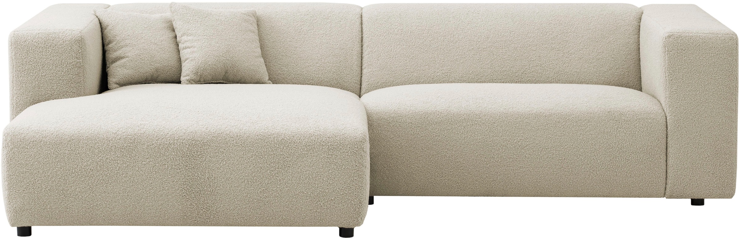 Home affaire Ecksofa "BAKELS, L-Form in Cord oder Boucle-Stoff, moderne Cou günstig online kaufen