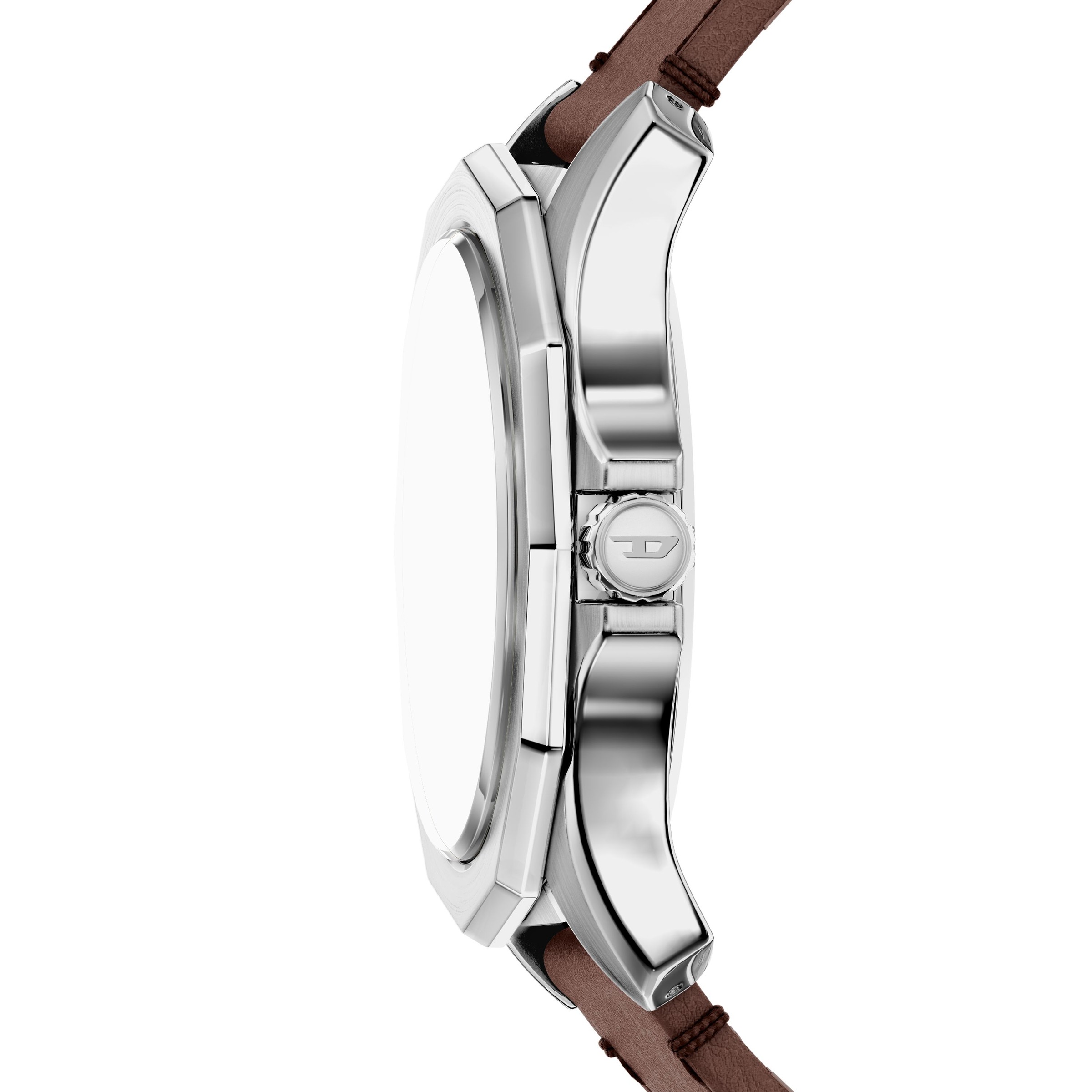Diesel Quarzuhr »Stinger« Armbanduhr, Herrenuhr, Lederarmband, analog