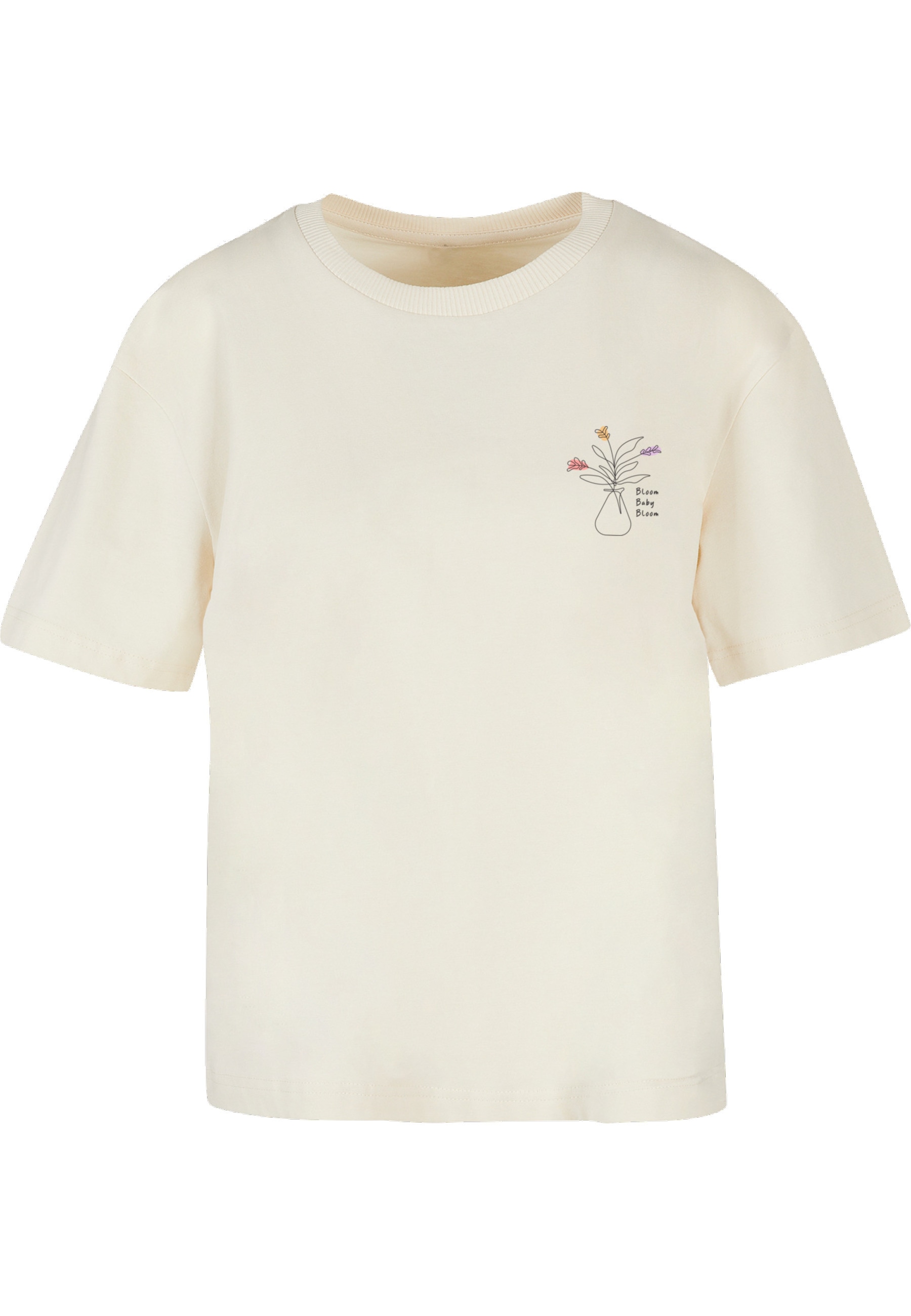 Merchcode T-Shirt "Merchcode Ladies Bloom Baby, Bloom Tee" 1 Stk. günstig online kaufen