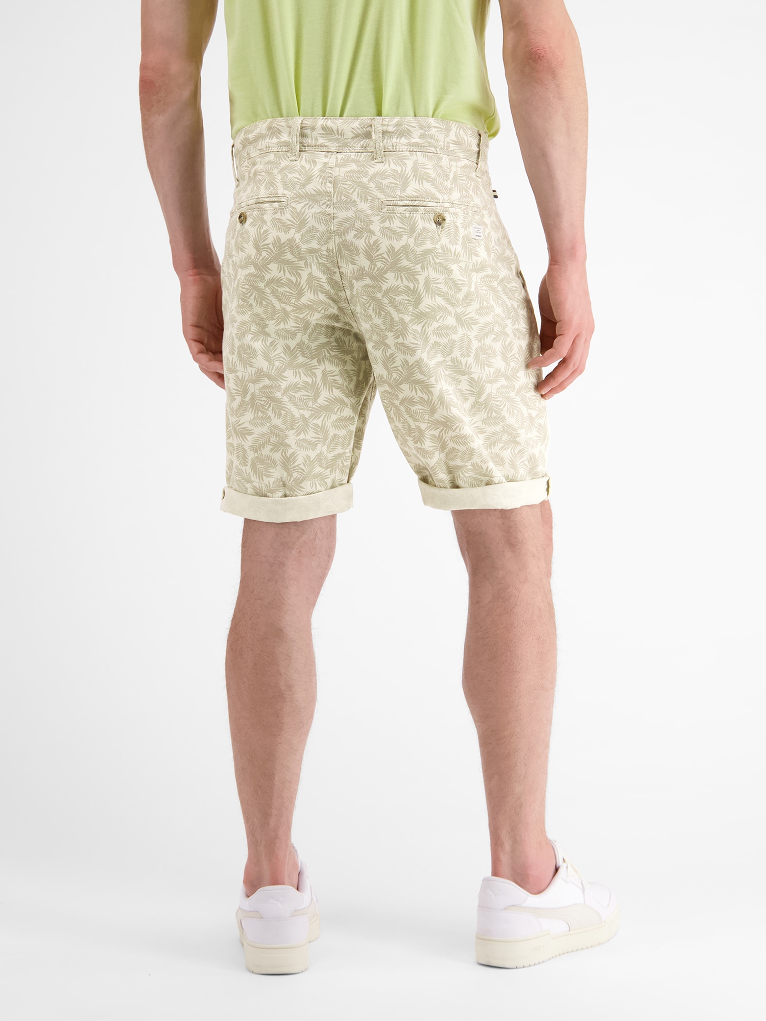 LERROS Chinoshorts »LERROS Chino Bermuda *Leafs*«