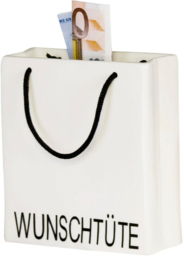 GILDE Aufbewahrungsbox "Spardose Wunschtüte" günstig online kaufen