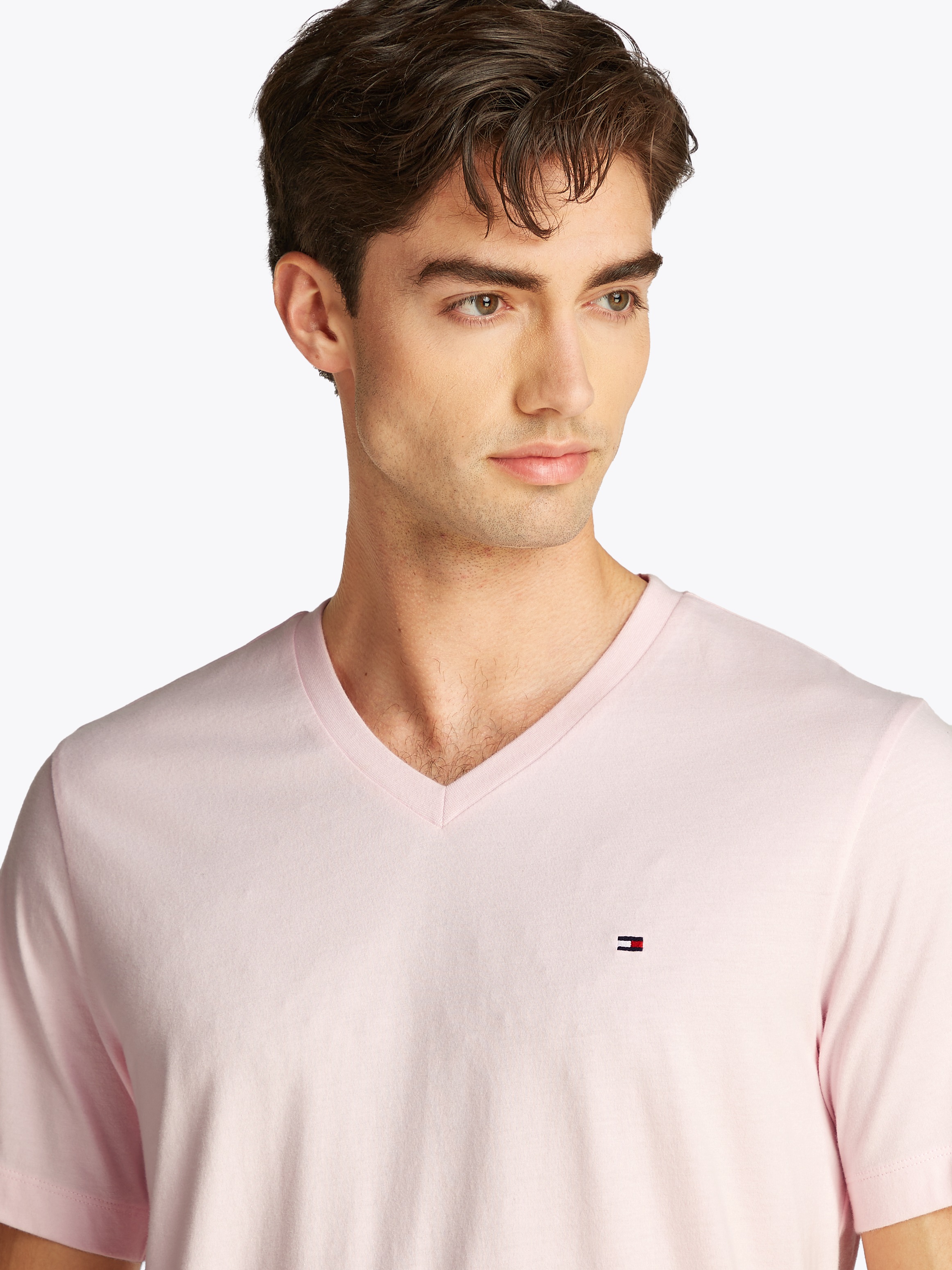 Tommy Hilfiger V-Shirt "ESSENTIAL V-NECK TEE" günstig online kaufen