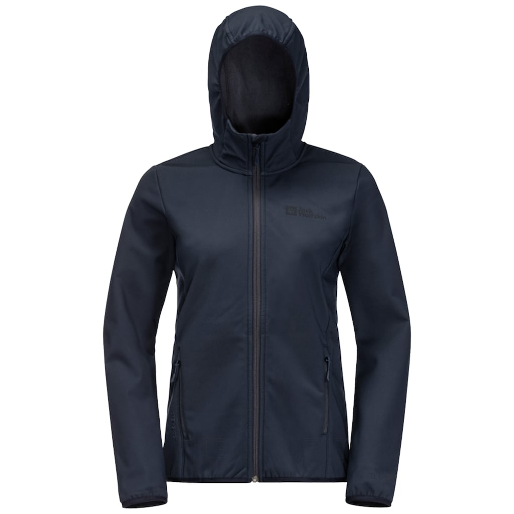 Jack Wolfskin Softshelljacke »BORNBERG HOODY W«, mit Kapuze