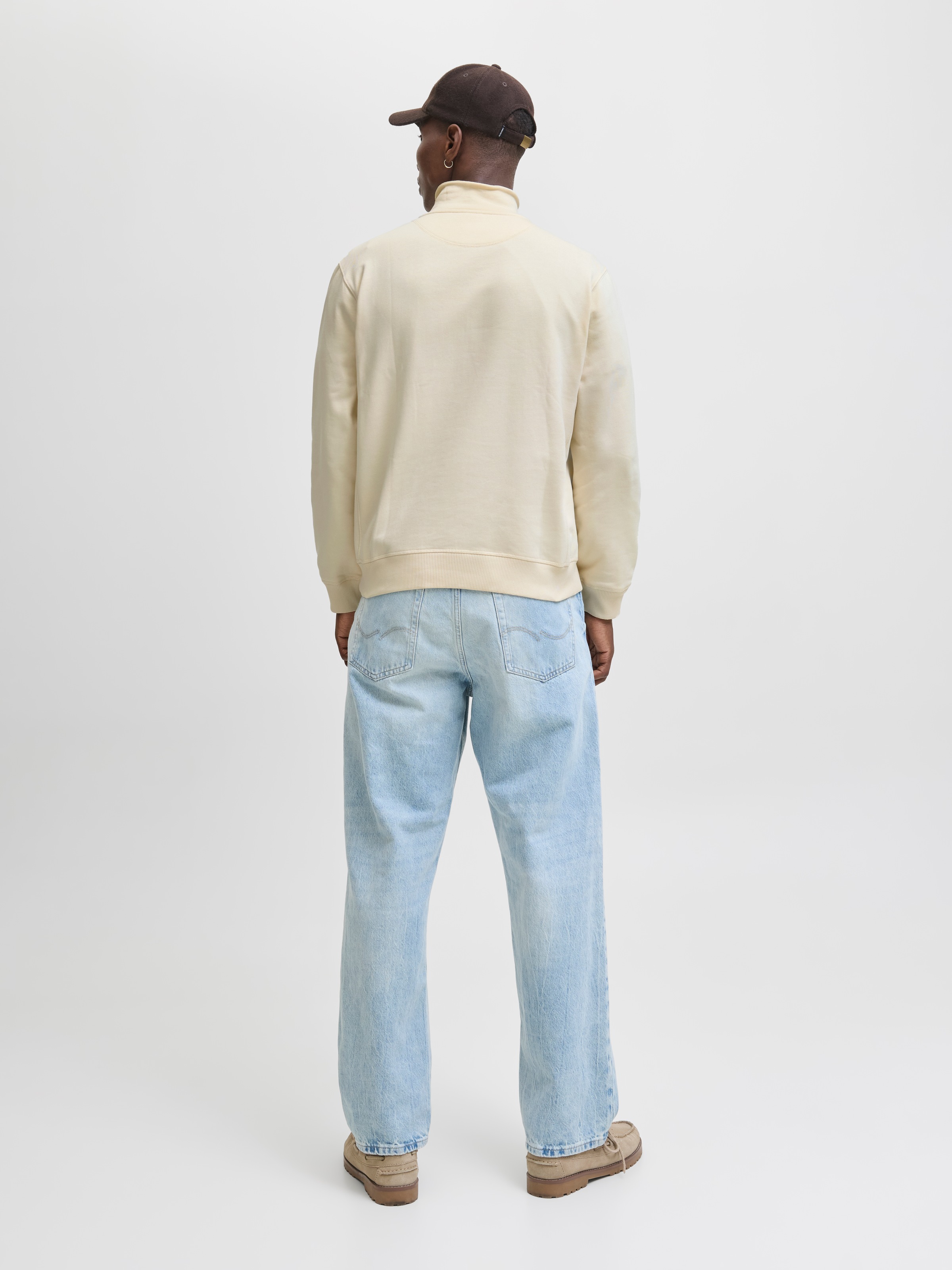 Jack & Jones Sweatshirt »JORNORREBRO EMB SWEAT HIGH NECK SN«
