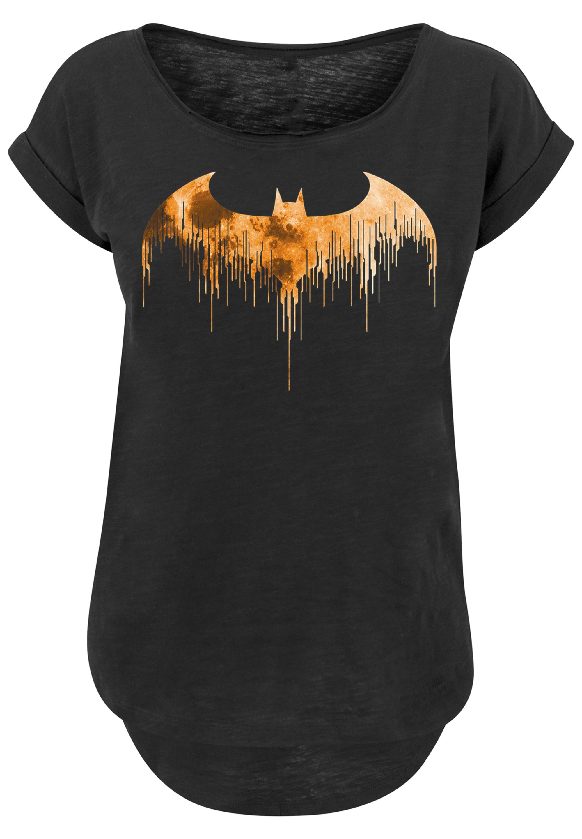 F4NT4STIC T-Shirt »DC Comics Batman Arkham Knight Halloween Moon Logo«,  Print bestellen | BAUR