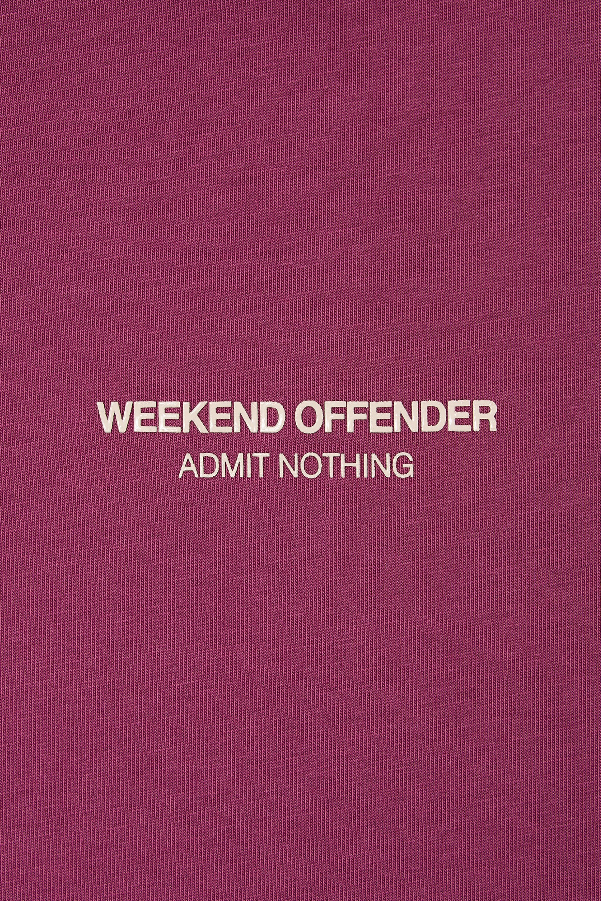 Weekend Offender Millergrove Wo Print Tee Cherry/Cement M 2