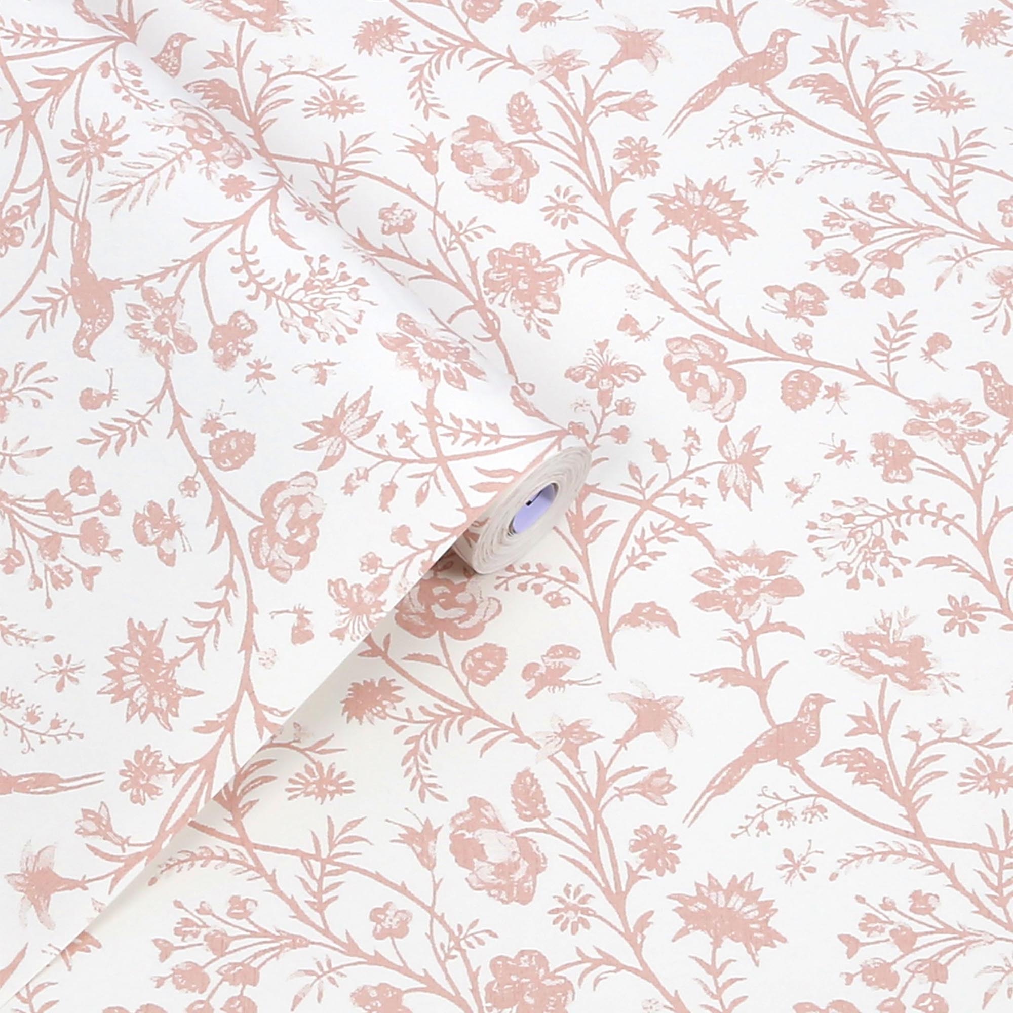 Laura Ashley Wallpaper Shepherd's Purse 130108