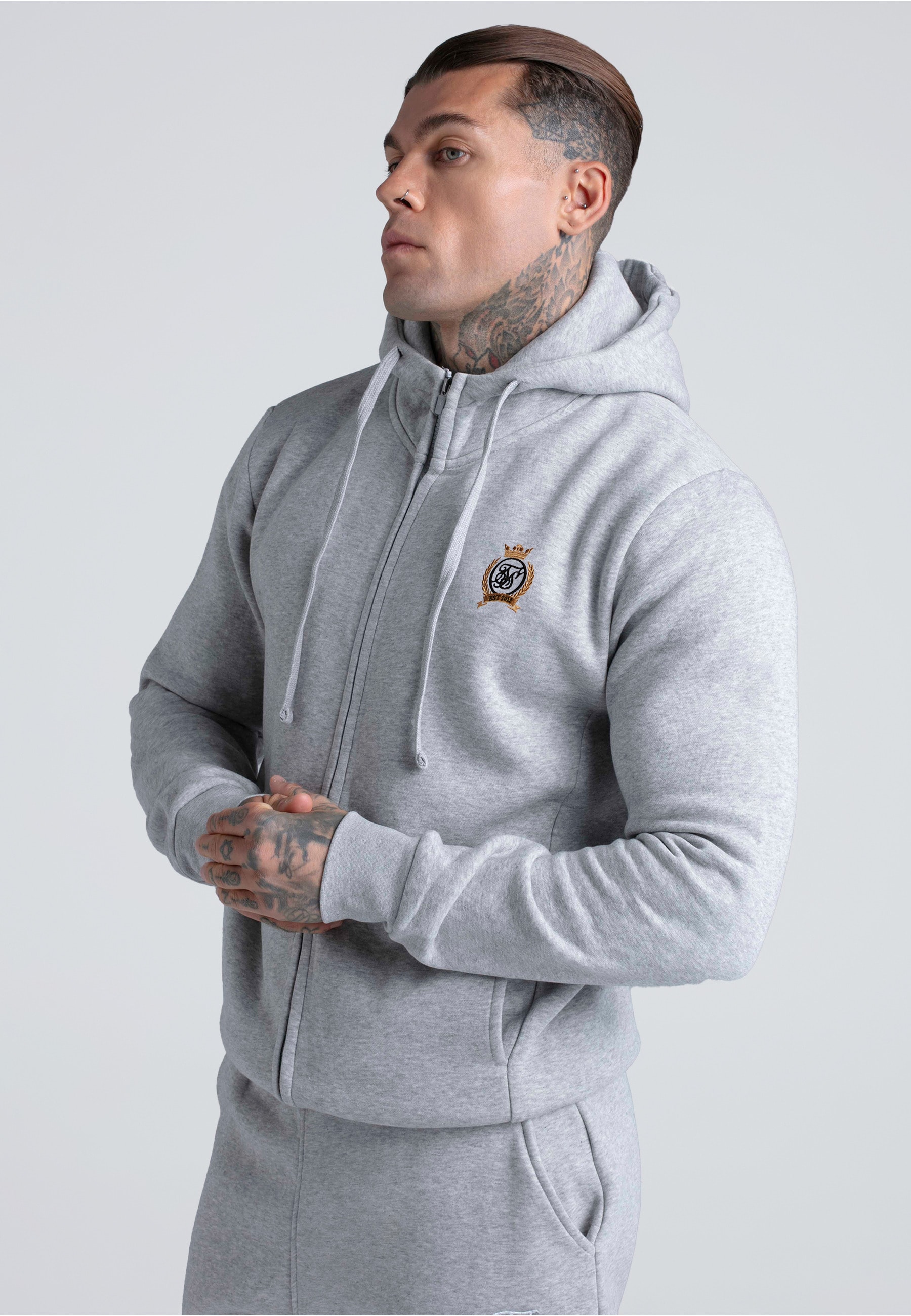 Siksilk Neopren-Hoodie »SikSilk Essentials Full Zip Hoodie« 1