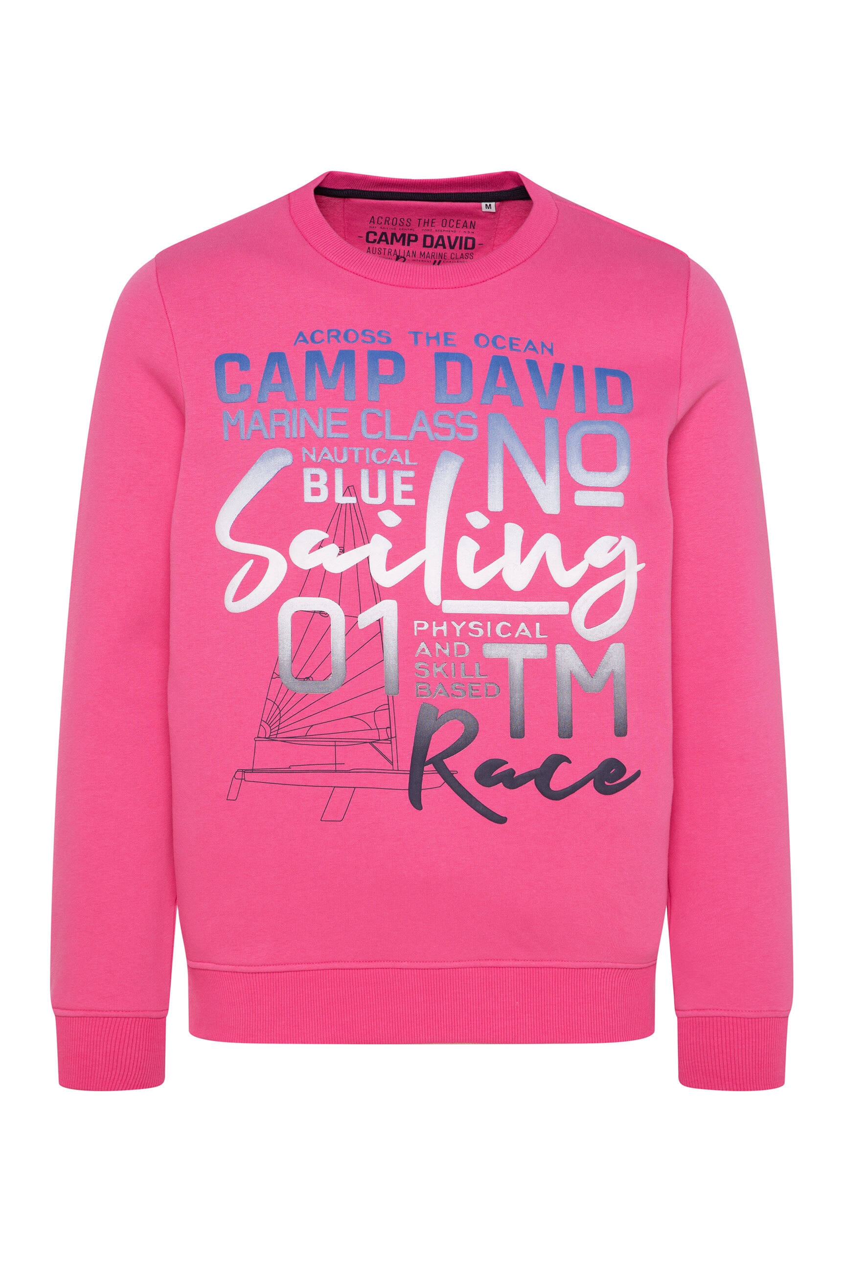 CAMP DAVID Sweater, mit weicher Innenseite