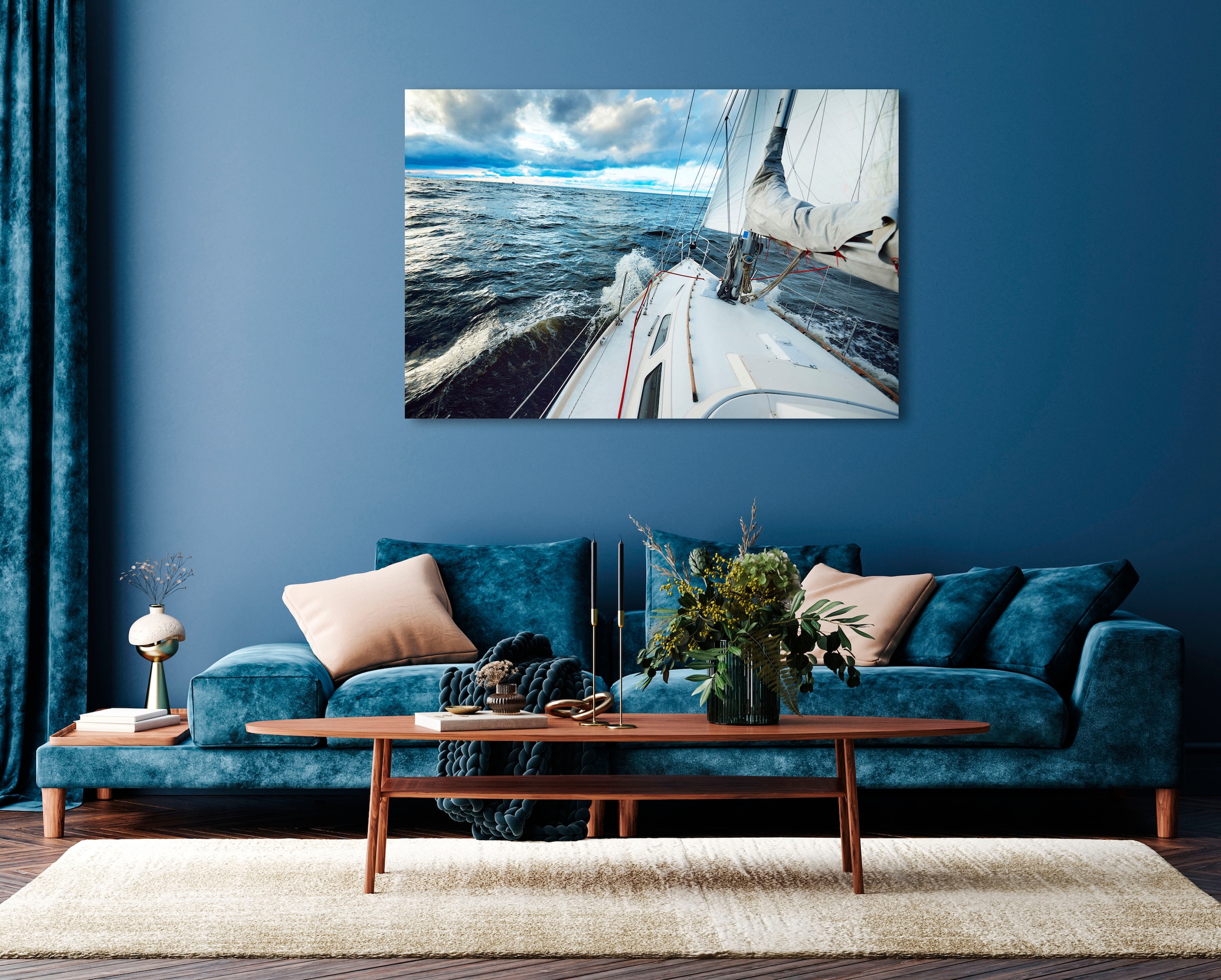 queence Acrylglasbild "Enyalo" Himmel  Meer  Meer Bilder  Schiffe  Sport 1 günstig online kaufen