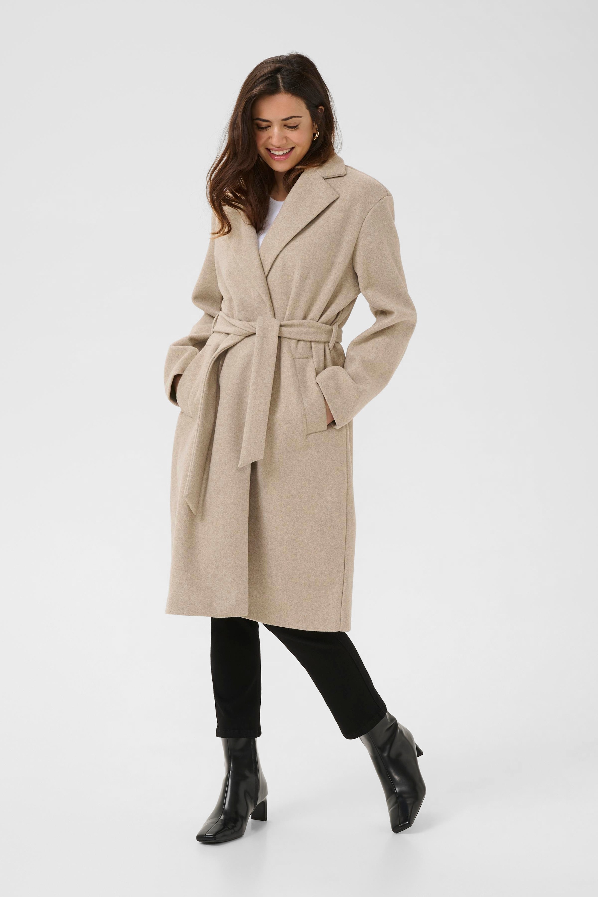 KAFFE Wintermantel »Jacke KAsaturn«