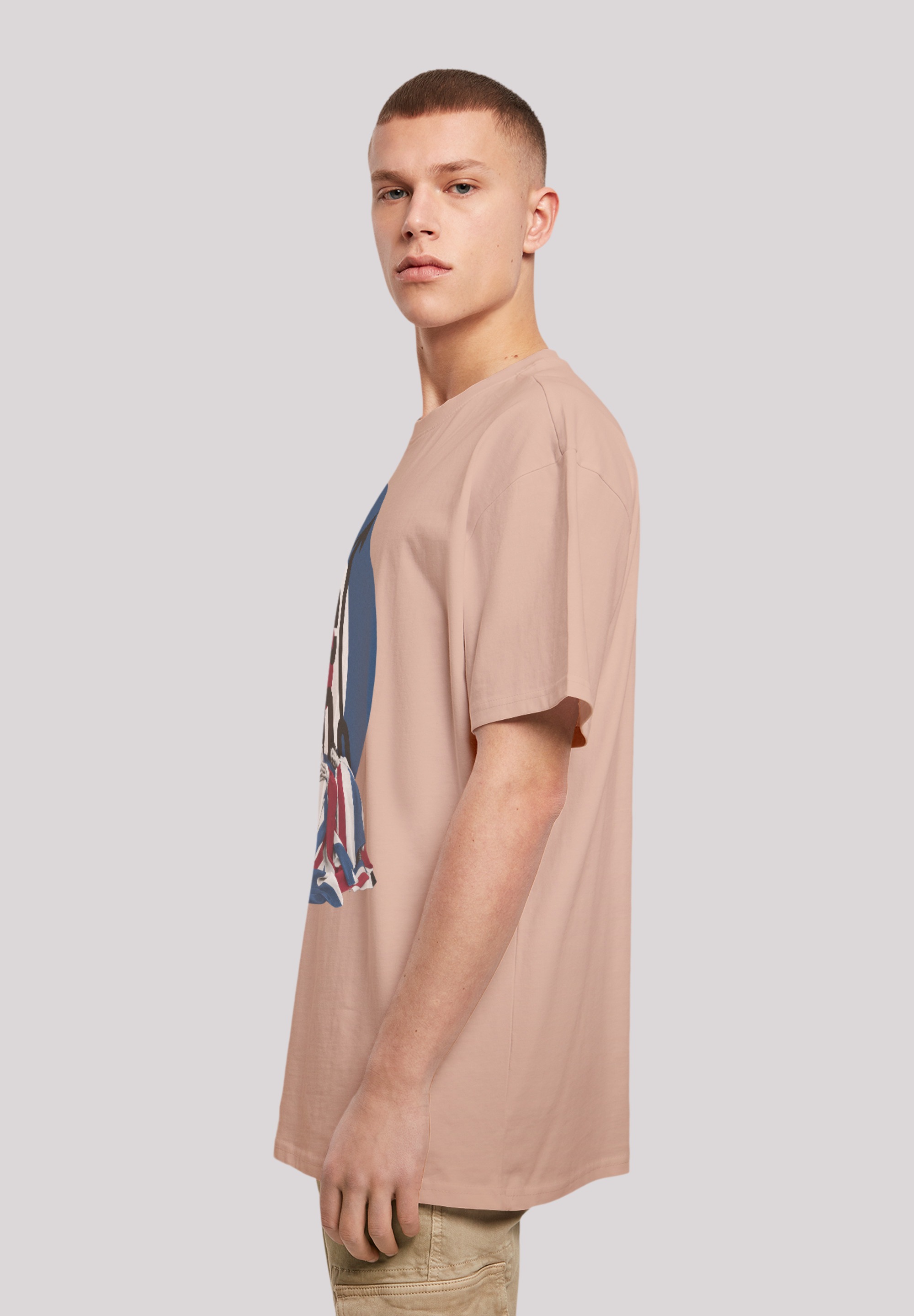F4NT4STIC T-Shirt »The Who Flag Blanket«, Premium Qualität