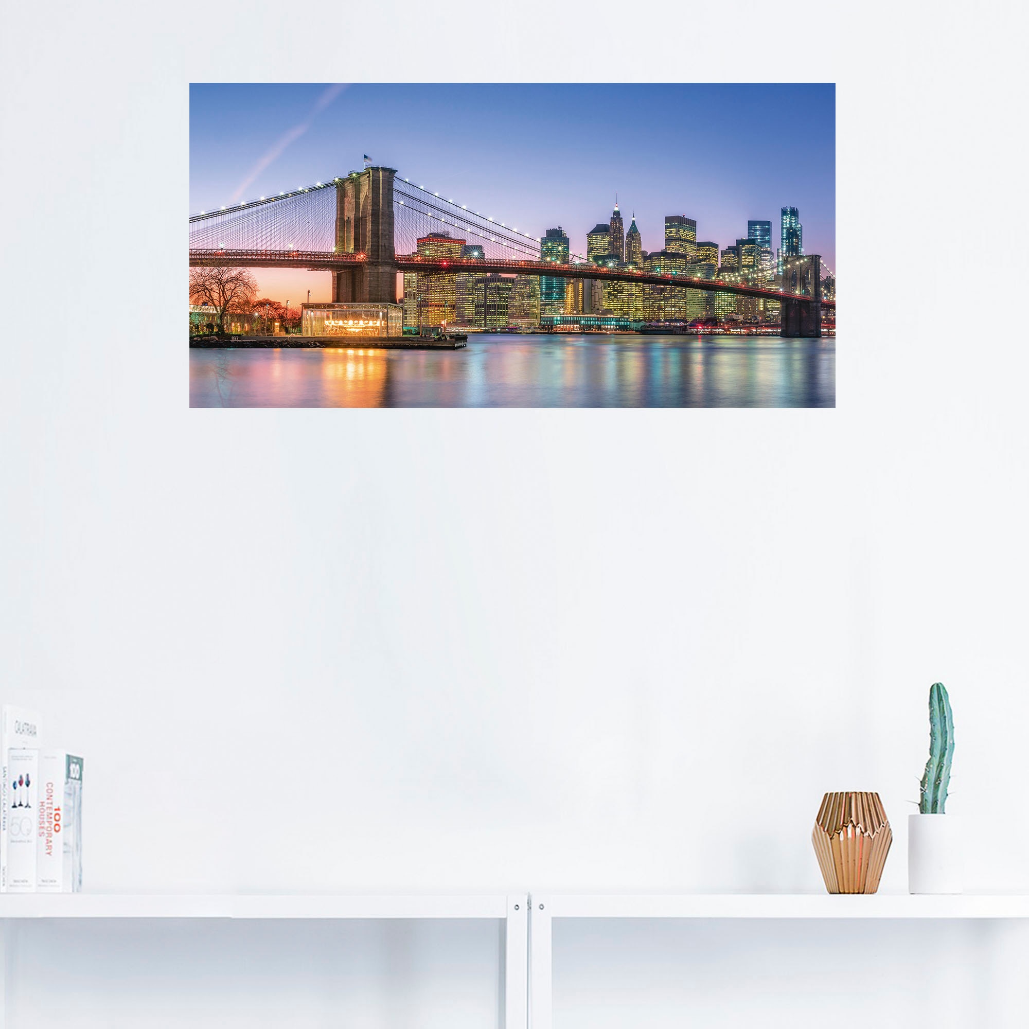 Artland Wandbild "Skyline New York City", New York, (1 St.), als Alubild, O günstig online kaufen