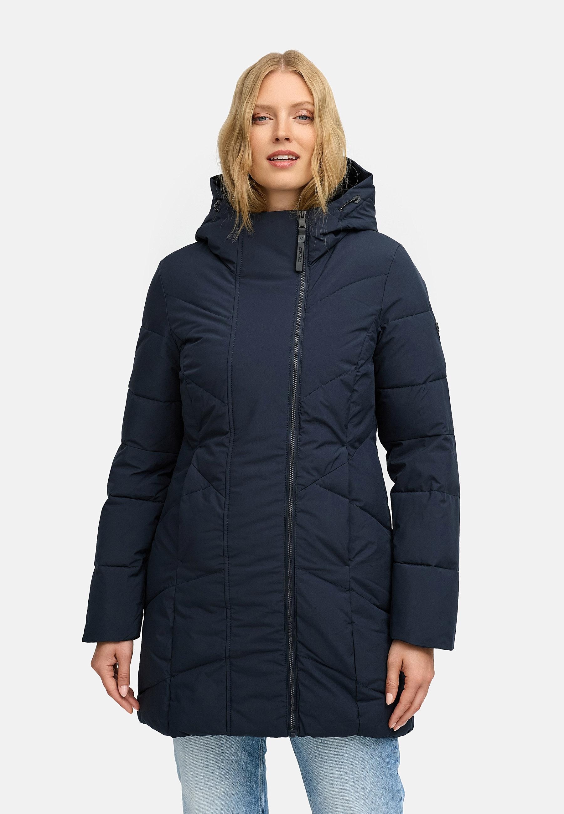 Ragwear Steppmantel »Pevilla YOUMODO« Wasserdichter Damen Winter gesteppter Kurzmantel