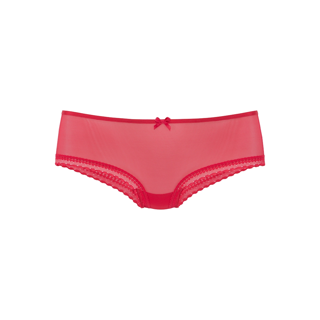 petite fleur gold Panty-Ouvert, aus transparentem Tüll