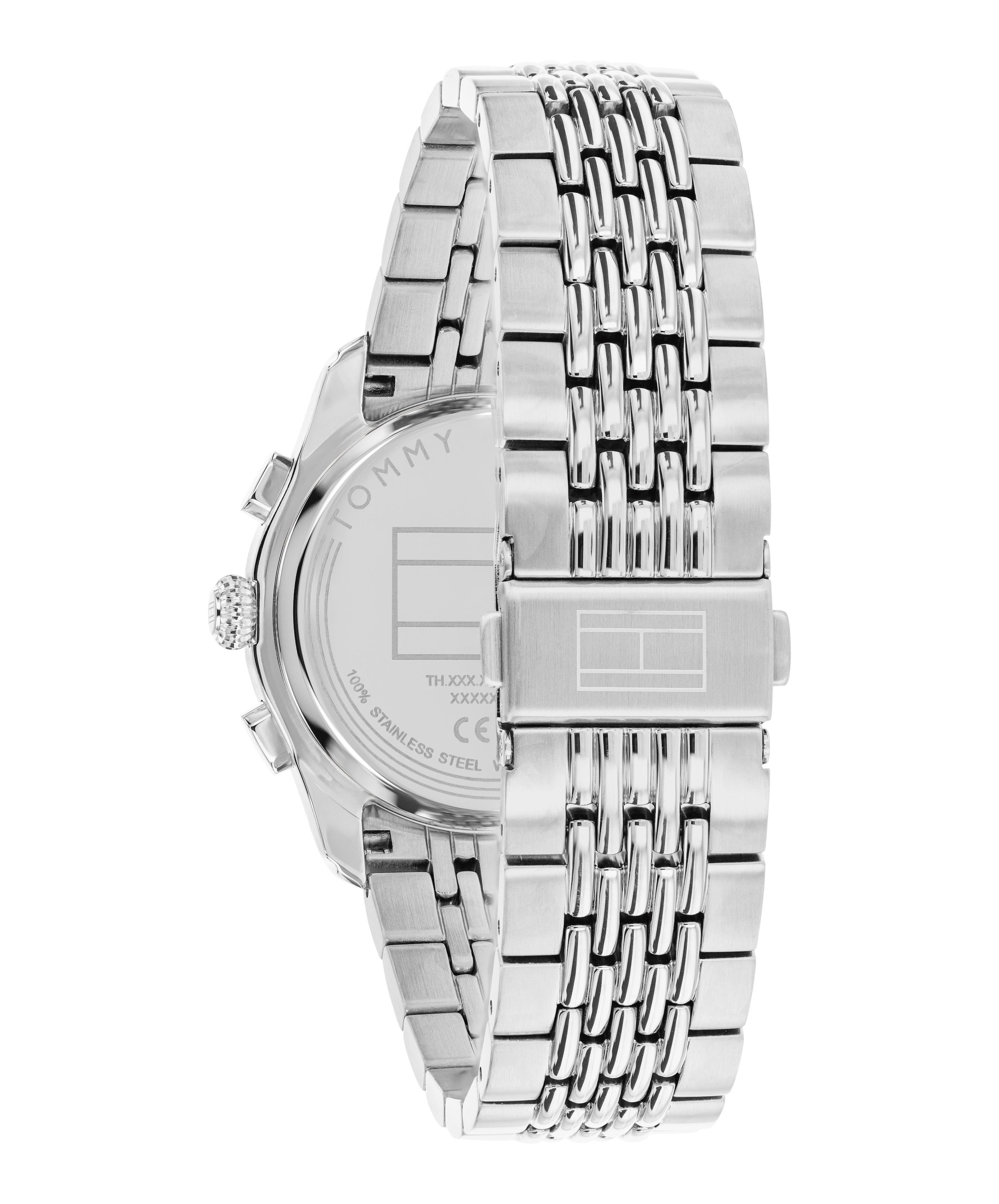 Tommy Hilfiger Multifunktionsuhr »BRYANT« Quarzuhr, Armbanduhr, Damenuhr, Herrenuhr, Edelstahlarmband, analog