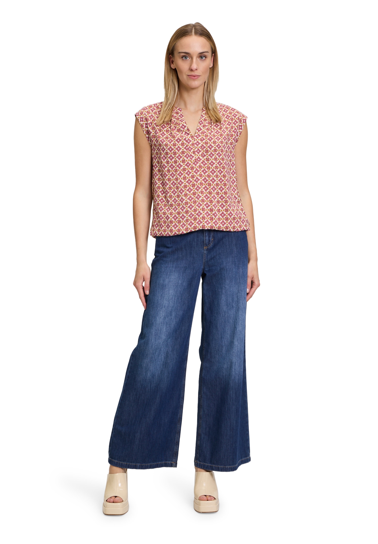 Cartoon Schlupfbluse »Cartoon Casual-Bluse mit Muster«