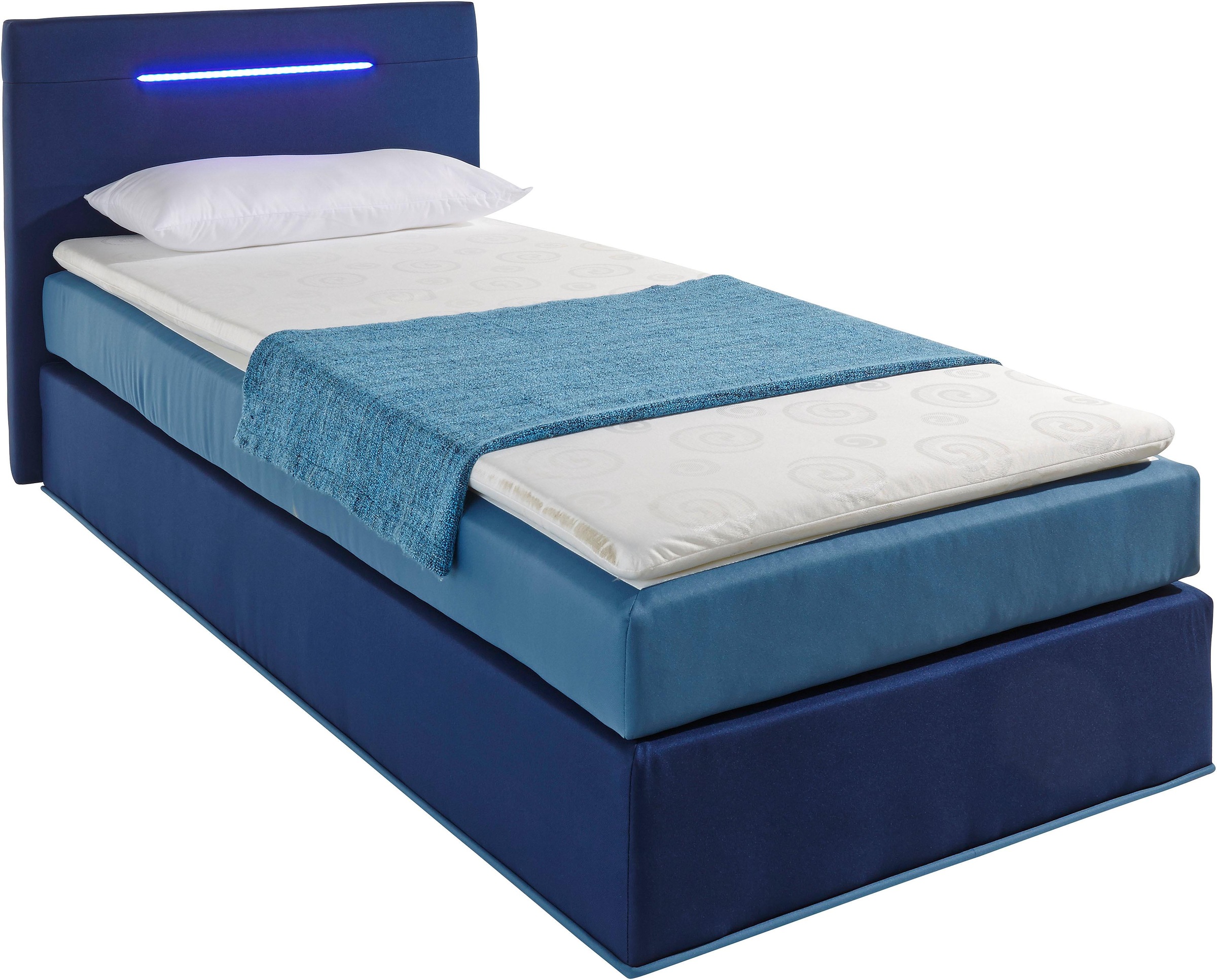 COLLECTION AB Boxspringbett, inkl. LED-Beleuchtung mit Farbwechsel und Topper kaufen