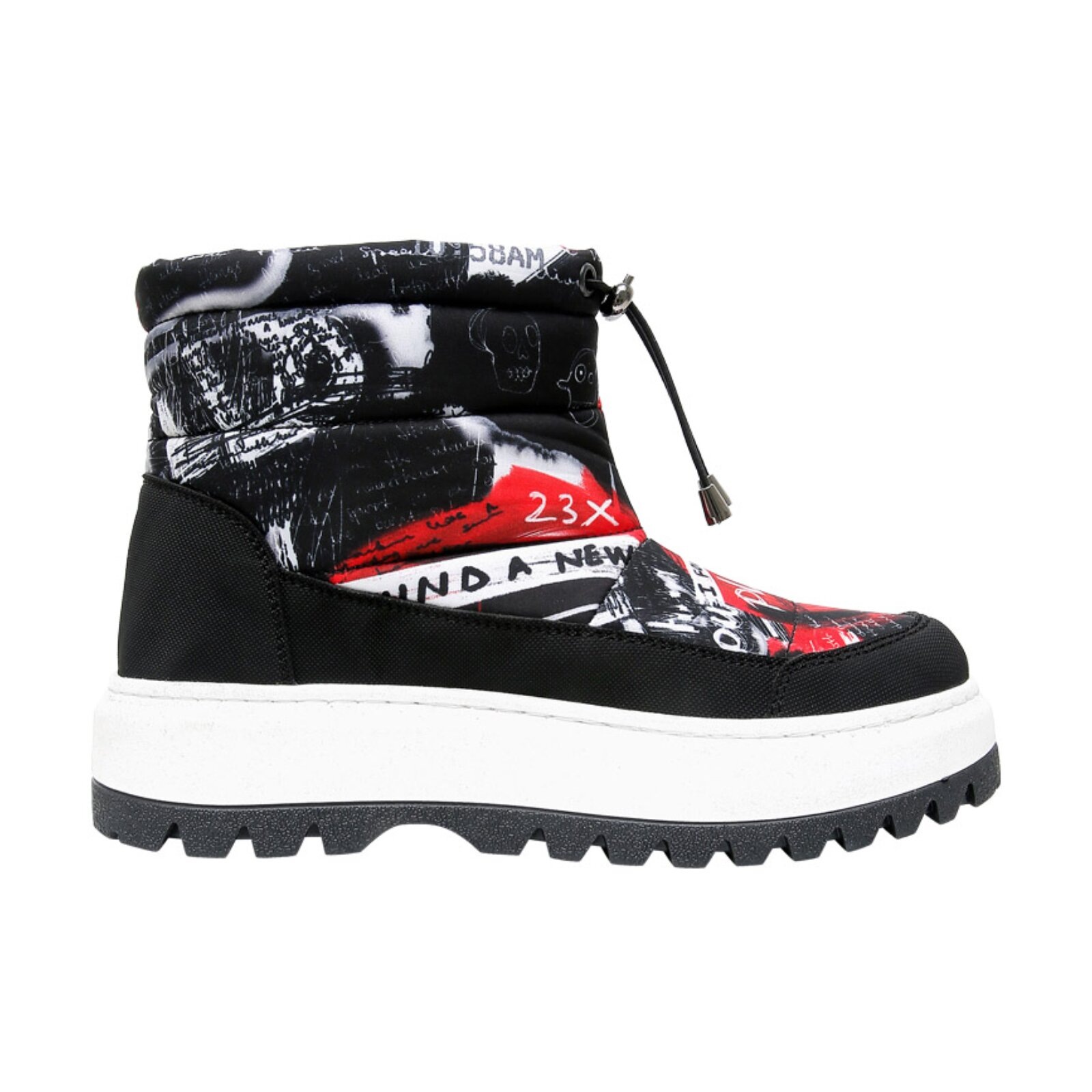 DOGO Bootsschuh »Glowy Boots Schnürstiefel What Do U Want Damen Stiefeletten«  Handgefertigt