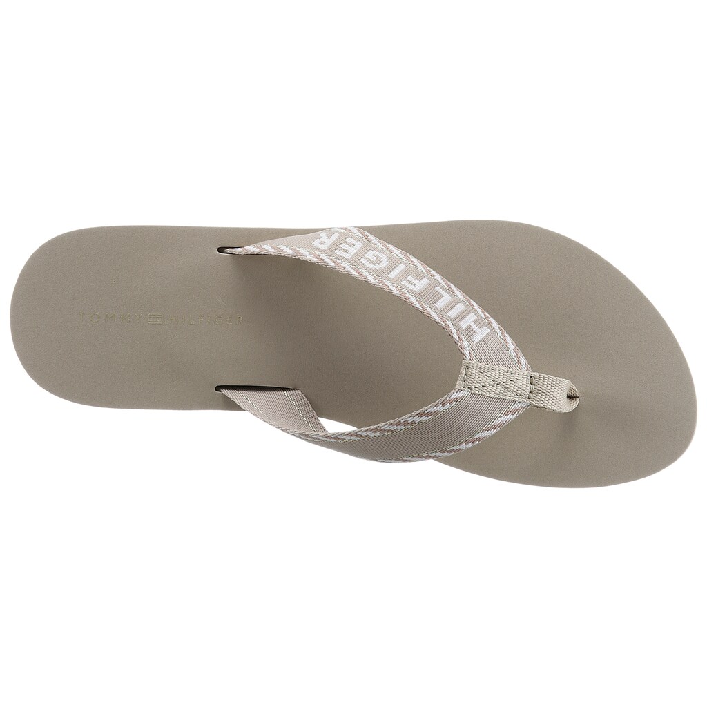 Tommy Hilfiger Zehentrenner »TOMMY WEBBING SANDAL«