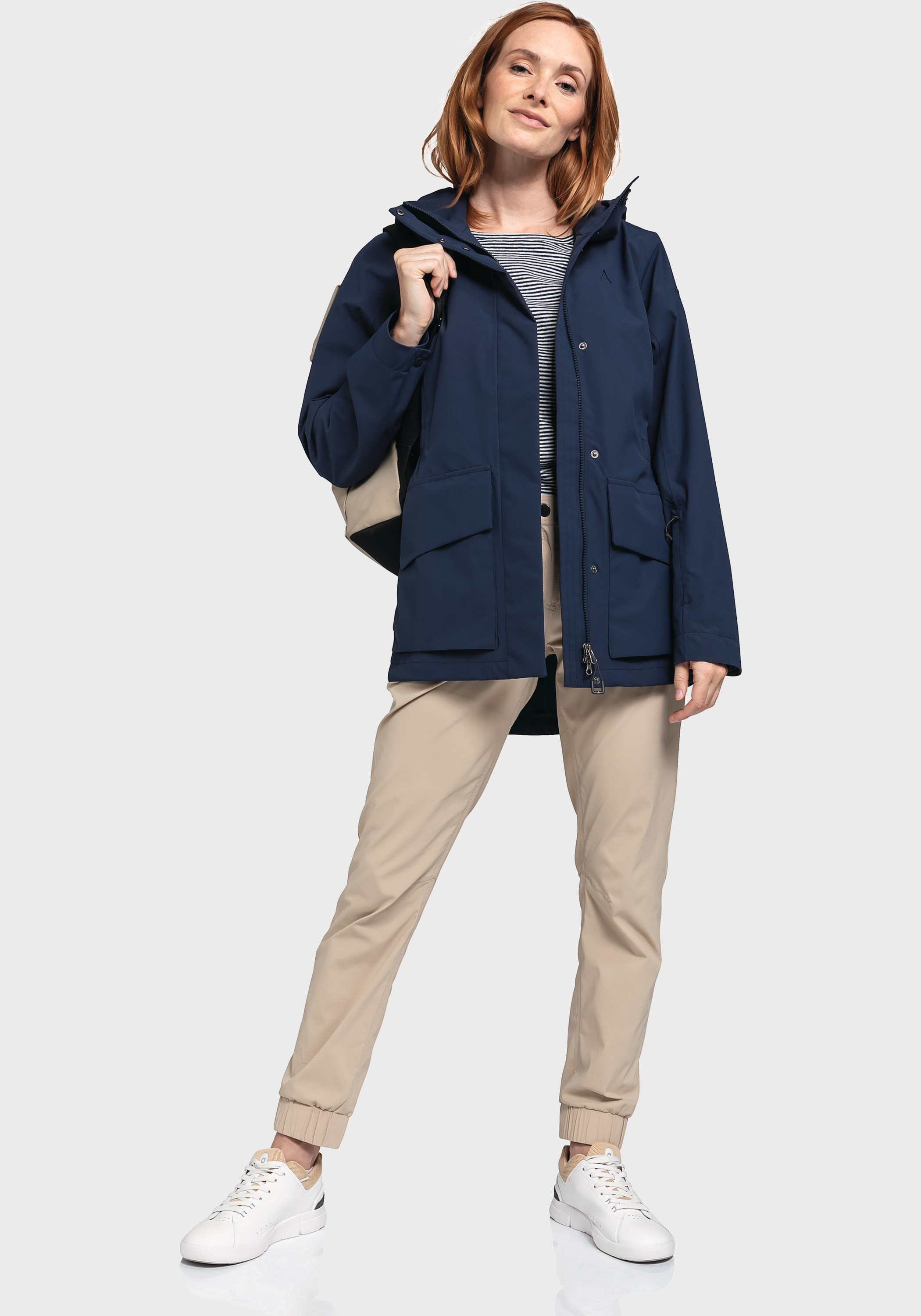 Schöffel Outdoorjacke »Jacket Geneva L«, mit Kapuze