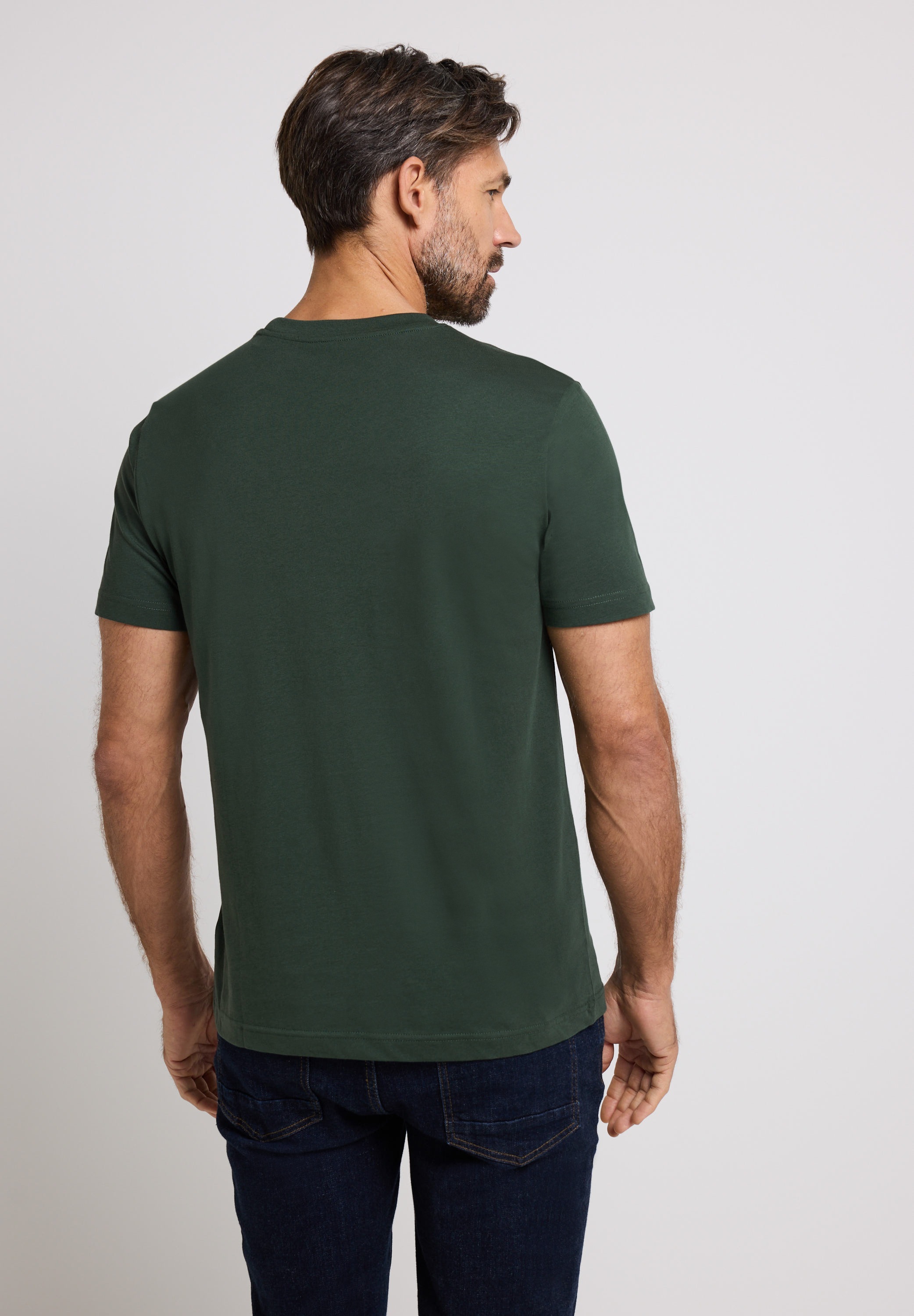 STREET ONE MEN T-Shirt aus reiner Baumwolle