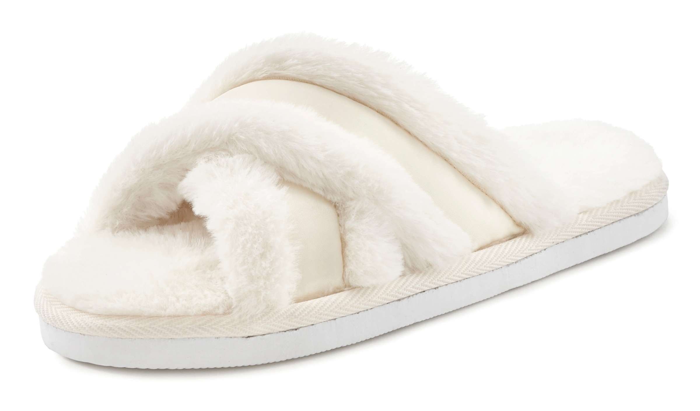 Vivance Dreams Hausschuh "Pantolette, Pantoffel, Mule, offener Schuh," mit günstig online kaufen